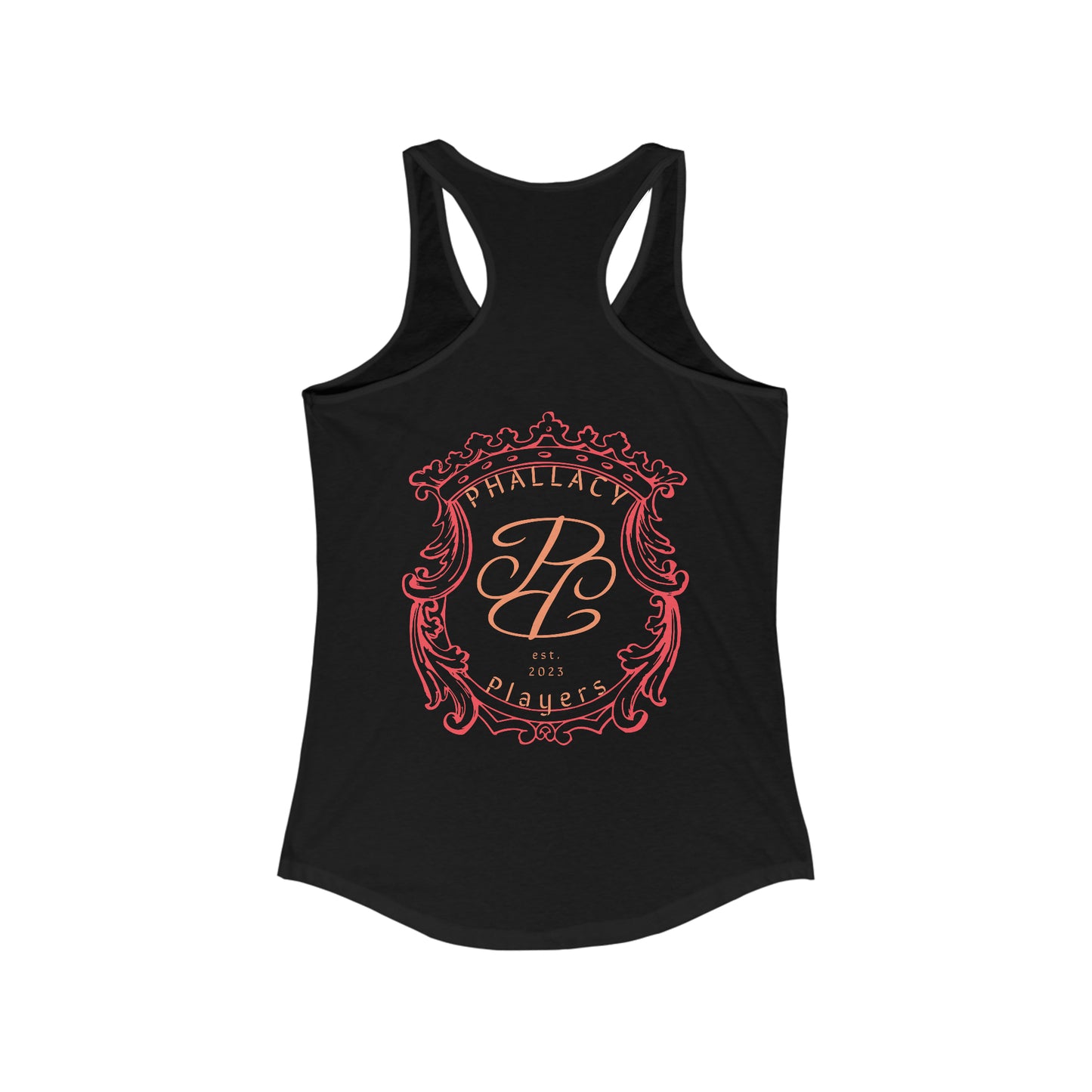 Phallacy Players Ideal Racerback Tank Top