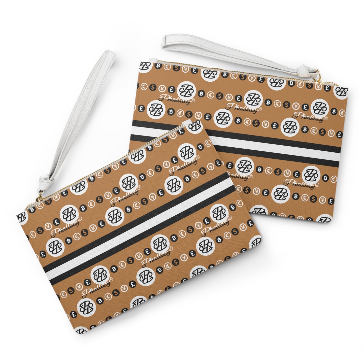 Phallacy Reserve Wristlet in Sovereign Monogram with Saffiano Finish