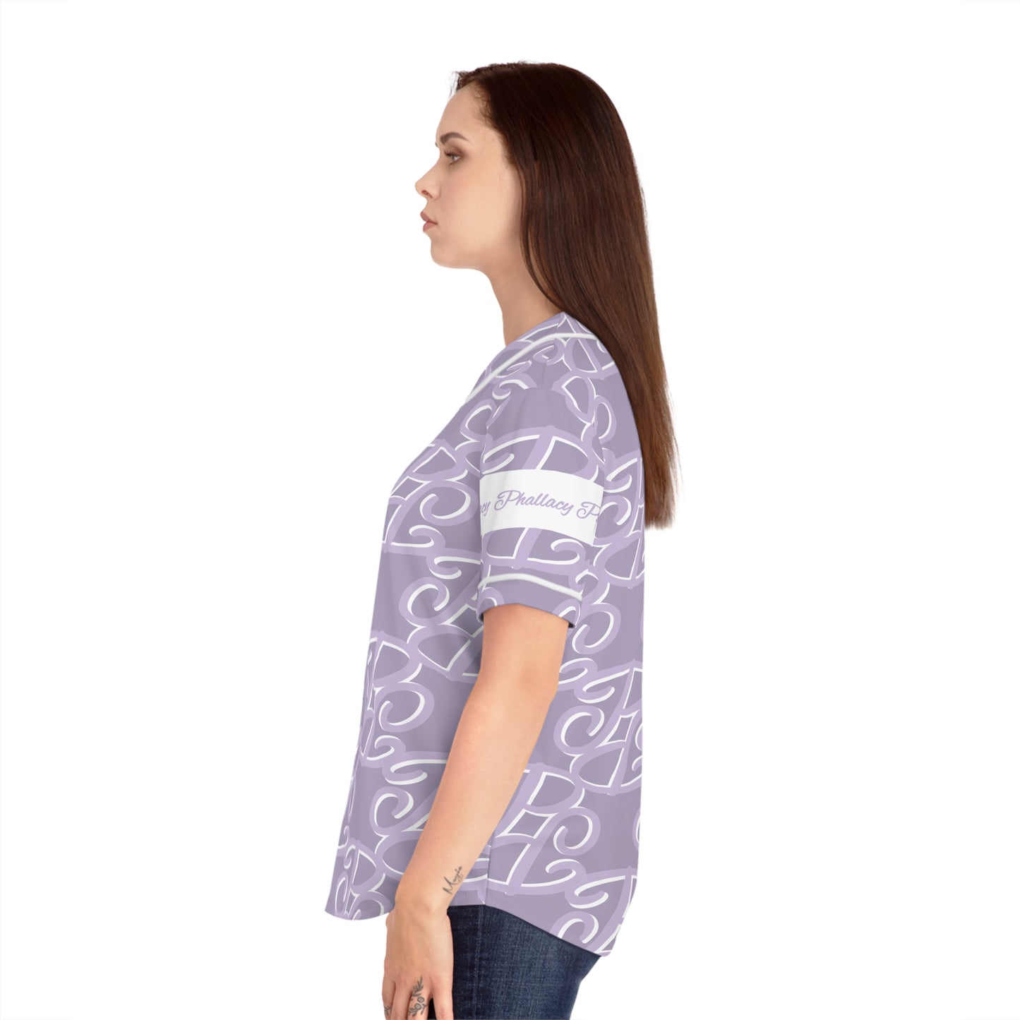 Phallacy DNA Designer Women's Baseball Jersey