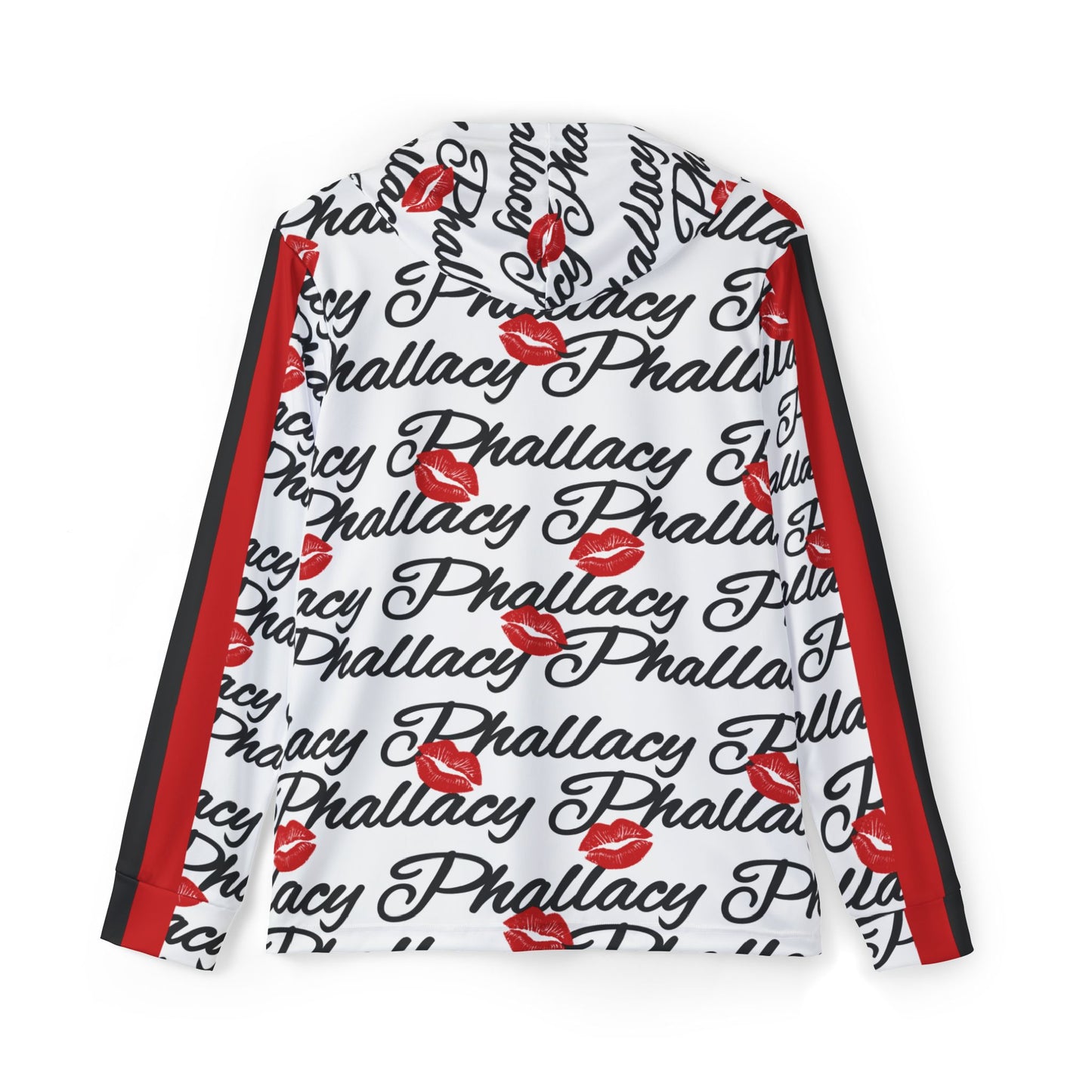 Phallacy Lips Men's Designer Sports Warmup Hoodie