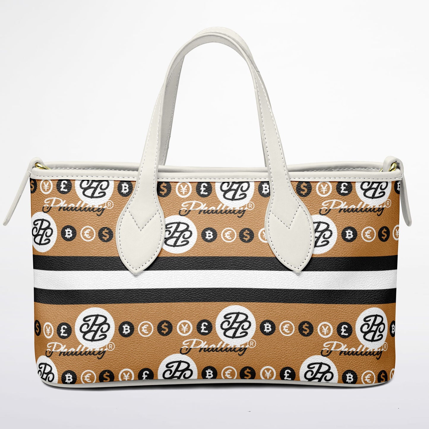 Phallacy Reserve Leather Tote Bag in Sovereign Monogram copy