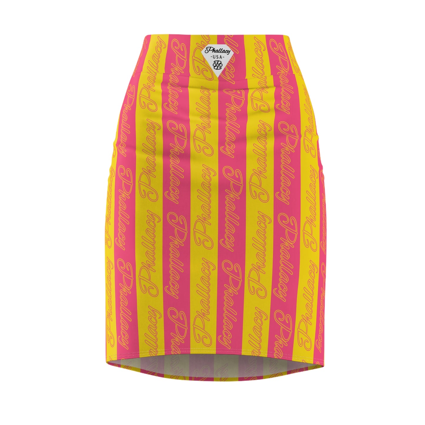 Phallacy Signature Designer Pencil Skirt - Stylish and Chic for Any Occasion
