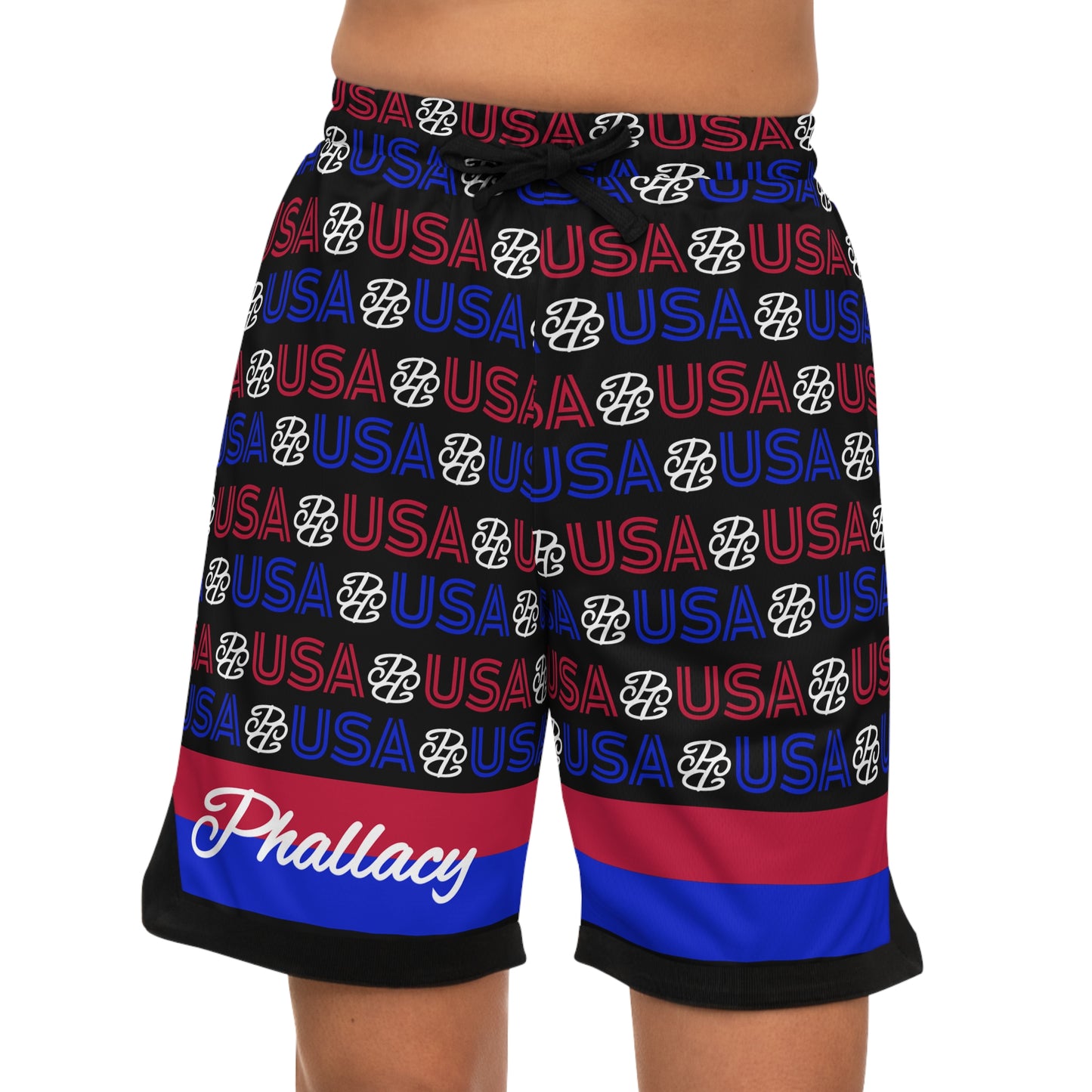 Phallacy DNA Men's Designer Athletic Shorts