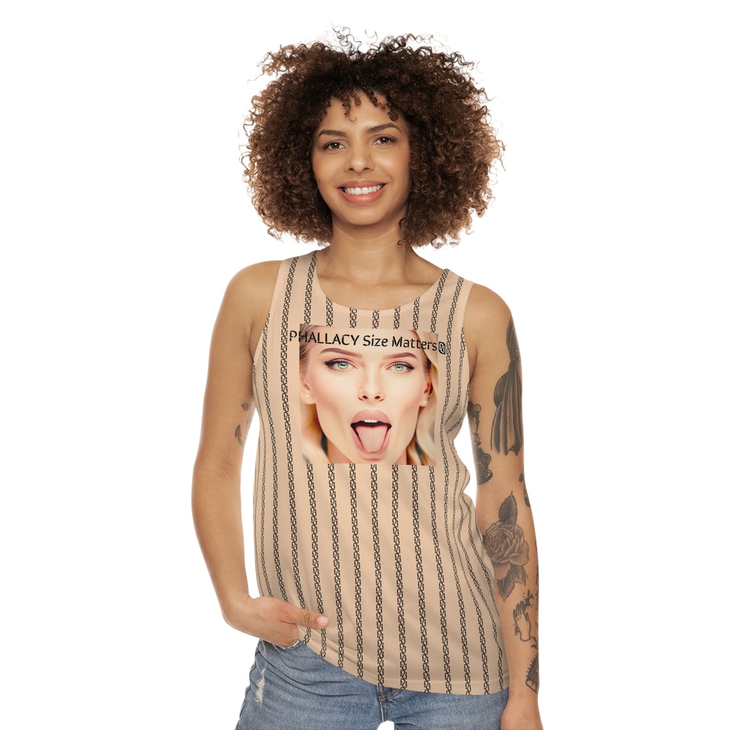 Phallacy Designer Unisex Tank Top (18+)