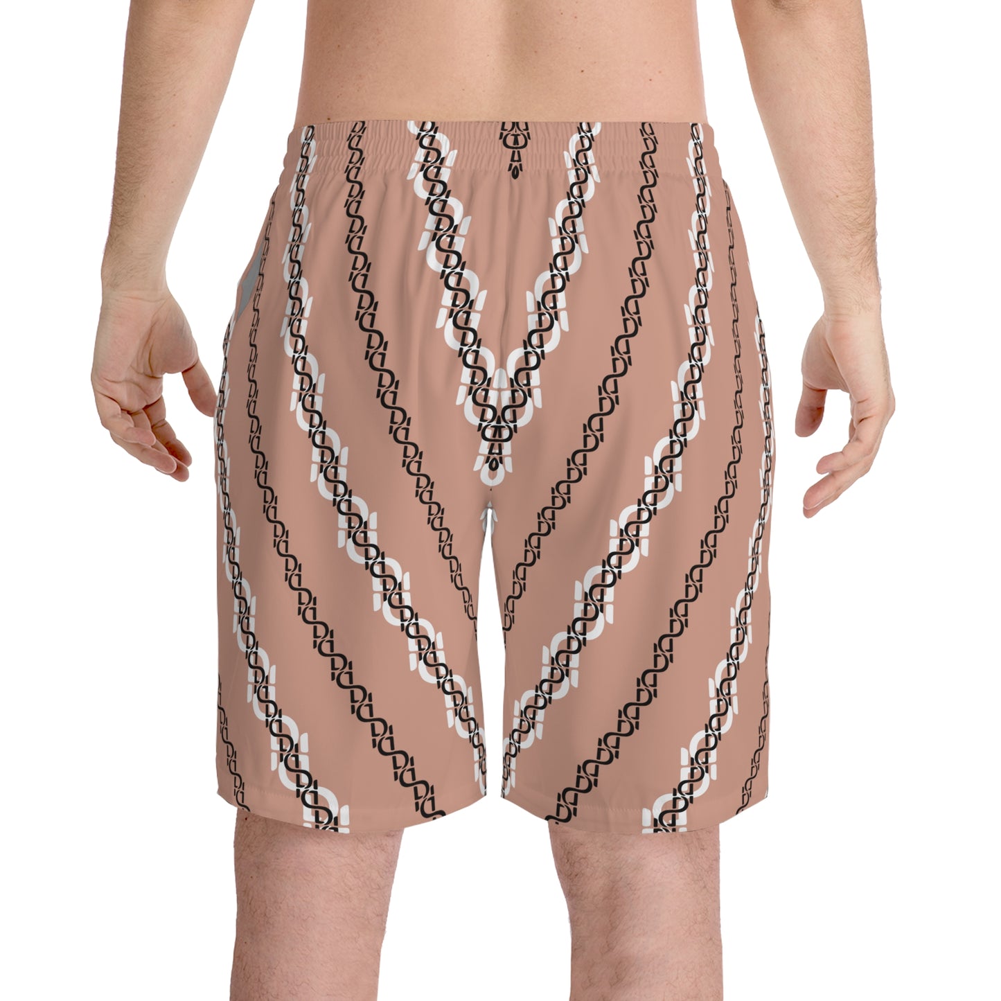 Phallacy DNA Designer Men's Elastic Gym Shorts