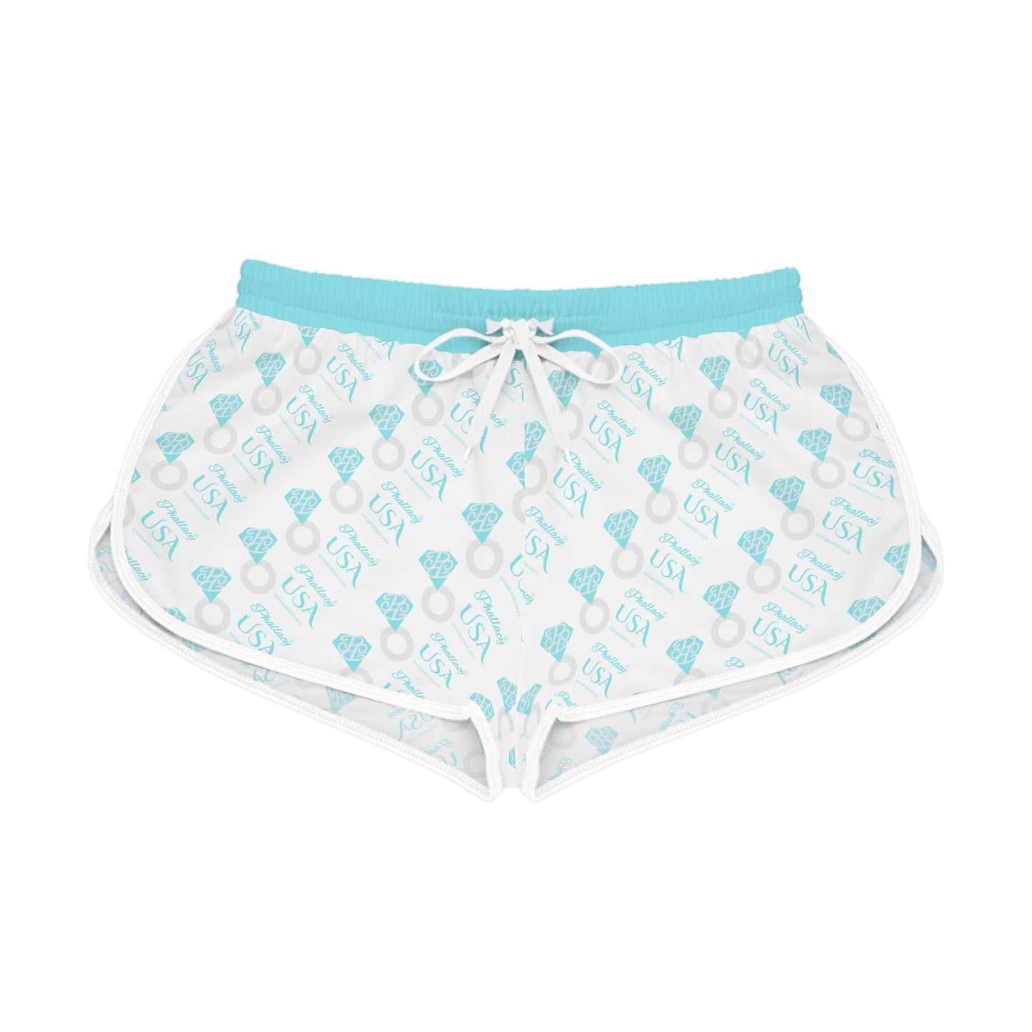 Phallacy Diamond Designer Women's Relaxed Shorts