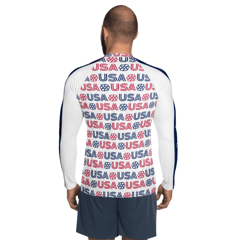 Phallacy USA Men's Designer Long Sleeve Rash Guard