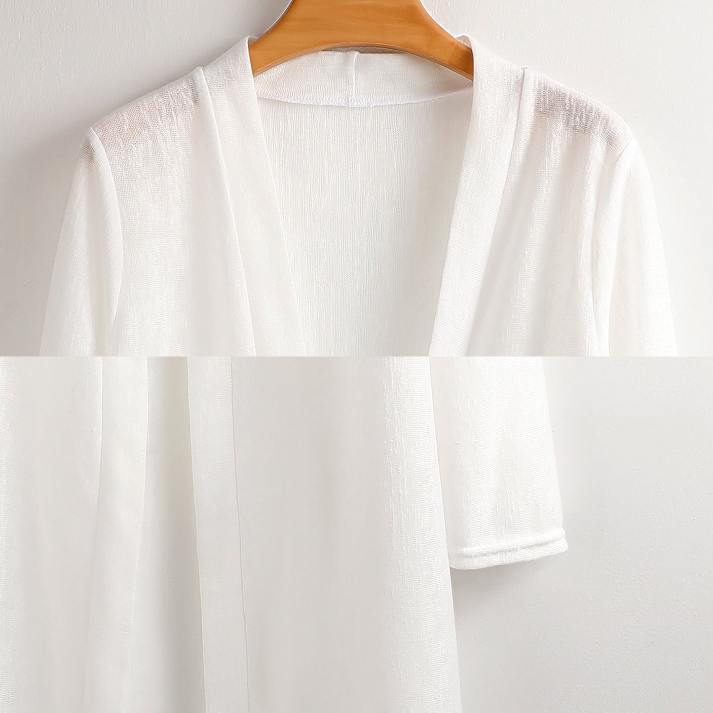 Phallacy Yin-Yang Designer Mid-Length Cardigan