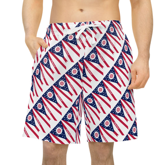 Phallacy Flag Men's Designer Athletic Shorts