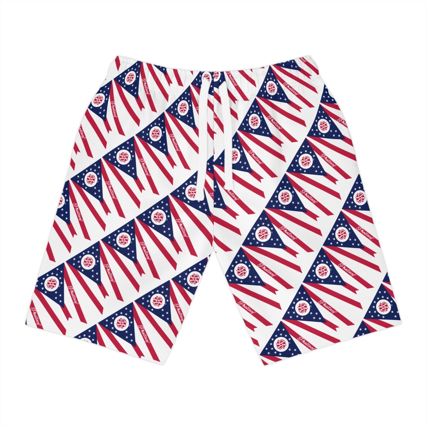 Phallacy Flag Men's Designer Athletic Shorts