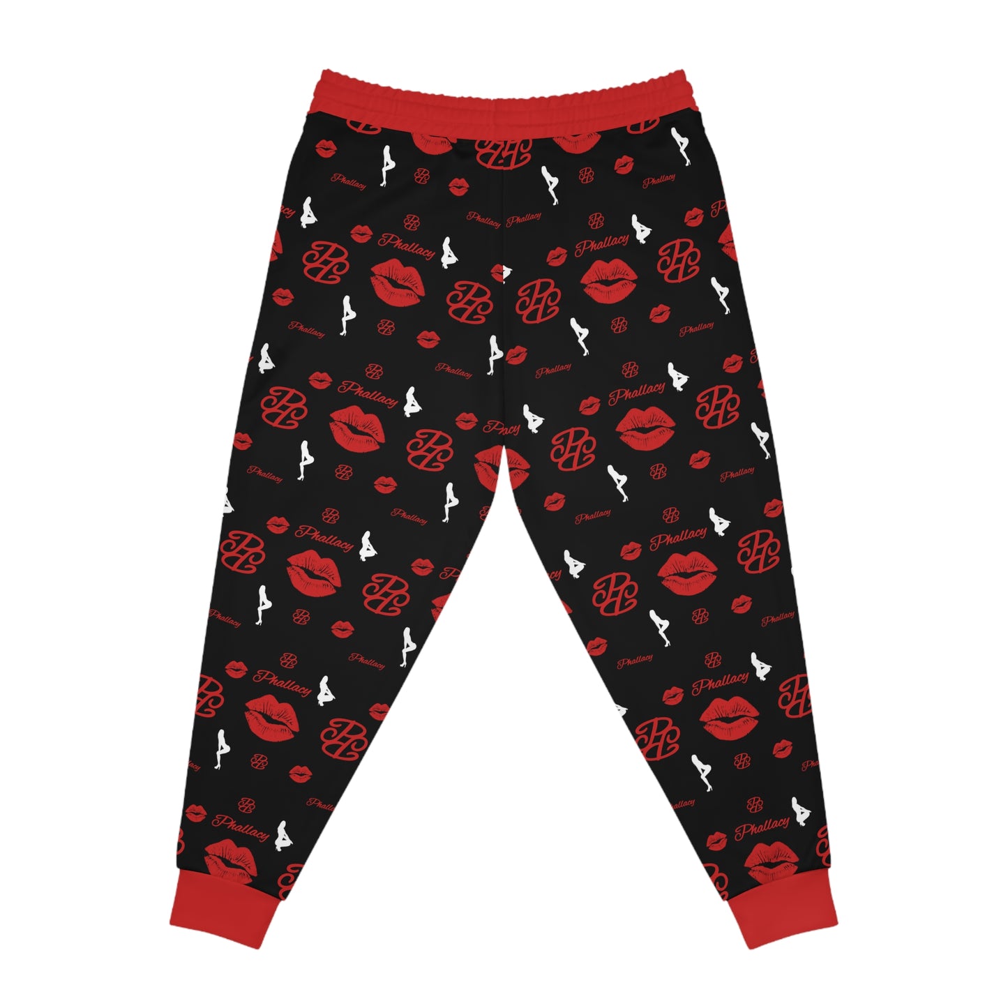 Phallacy Lips Designer Men's Athletic Joggers