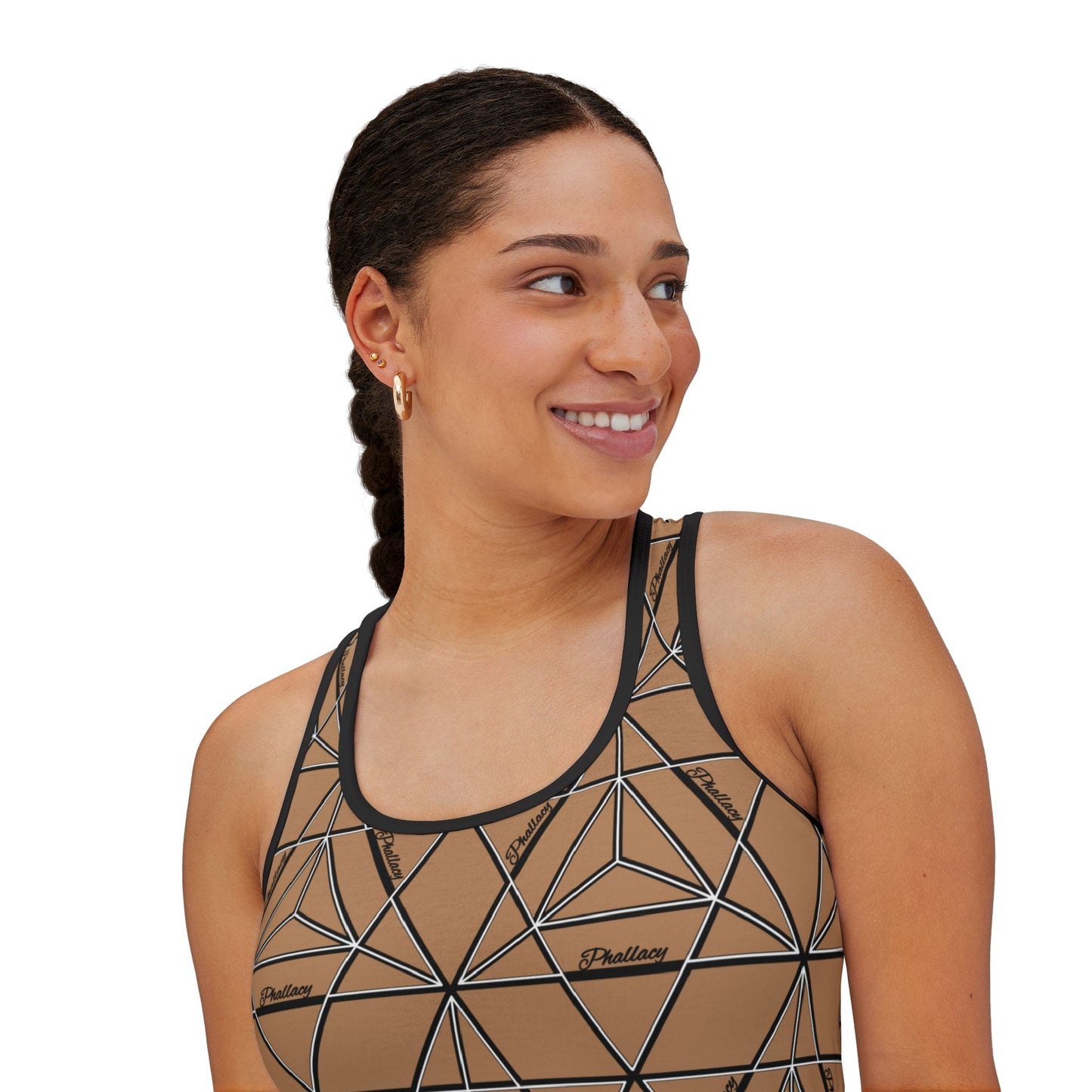 Phallacy DNA Designer Women's Racerback Tank Top