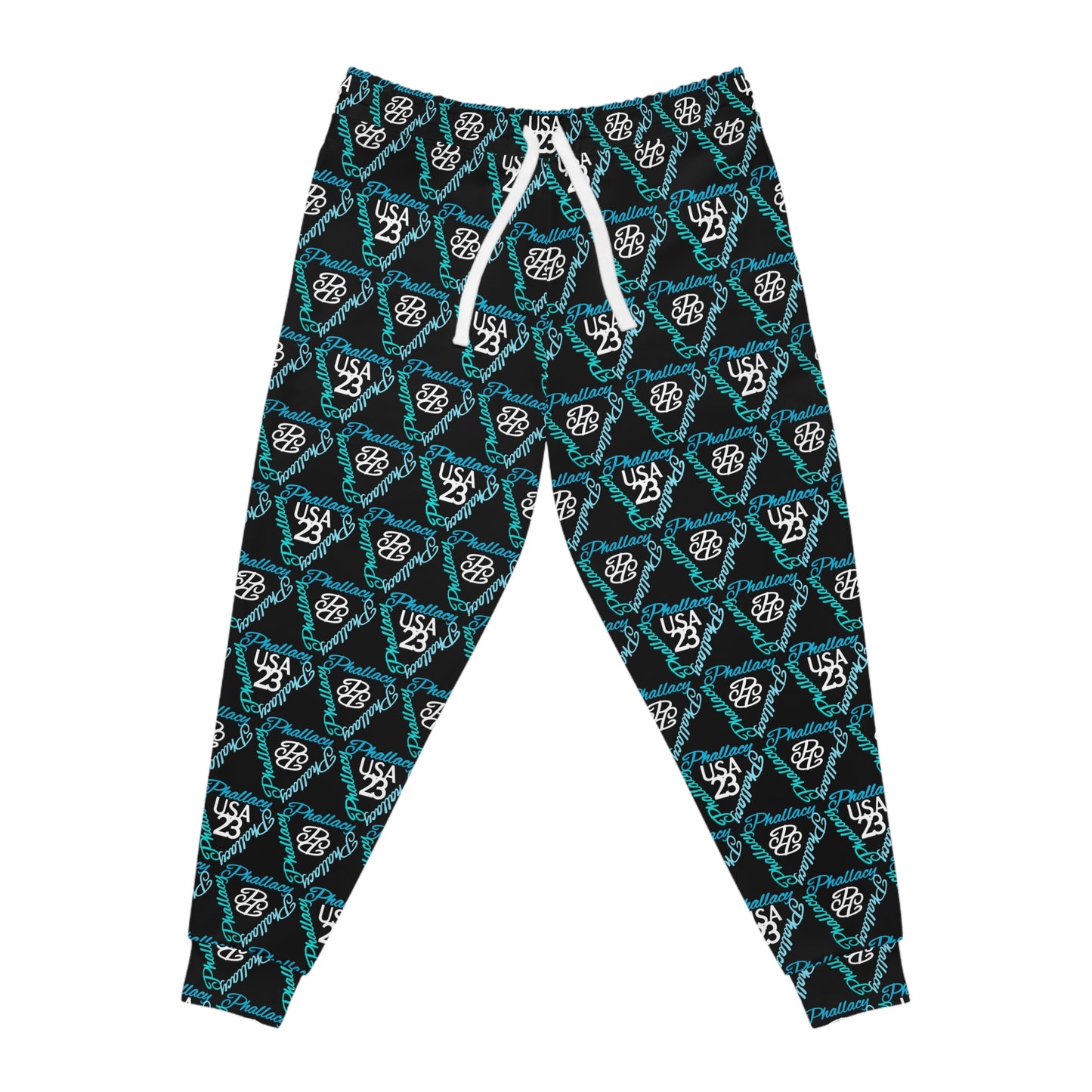 Phallacy Time Designer Unisex Athletic Joggers