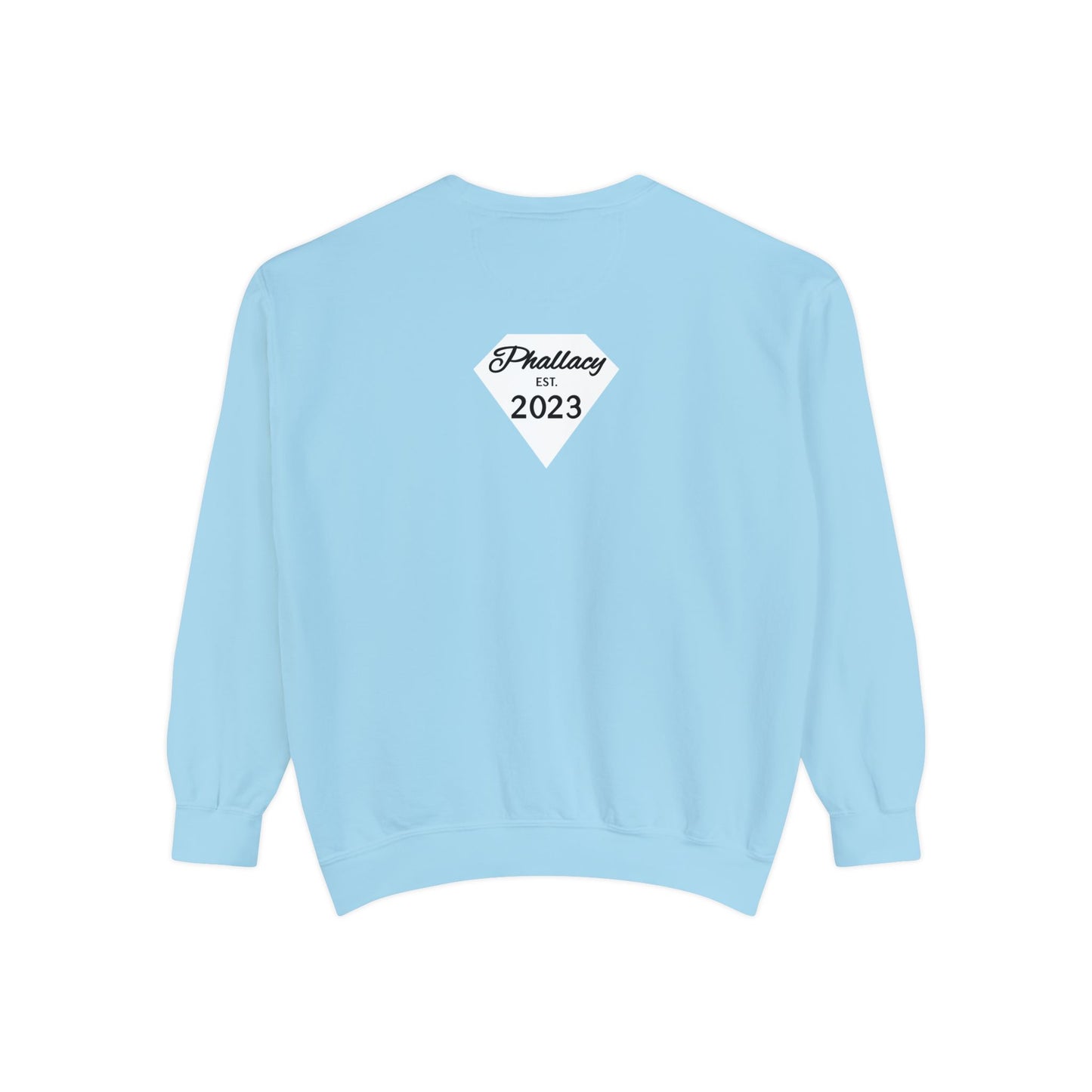 Phallacy Diamond Unisex Garment-Dyed Sweatshirt