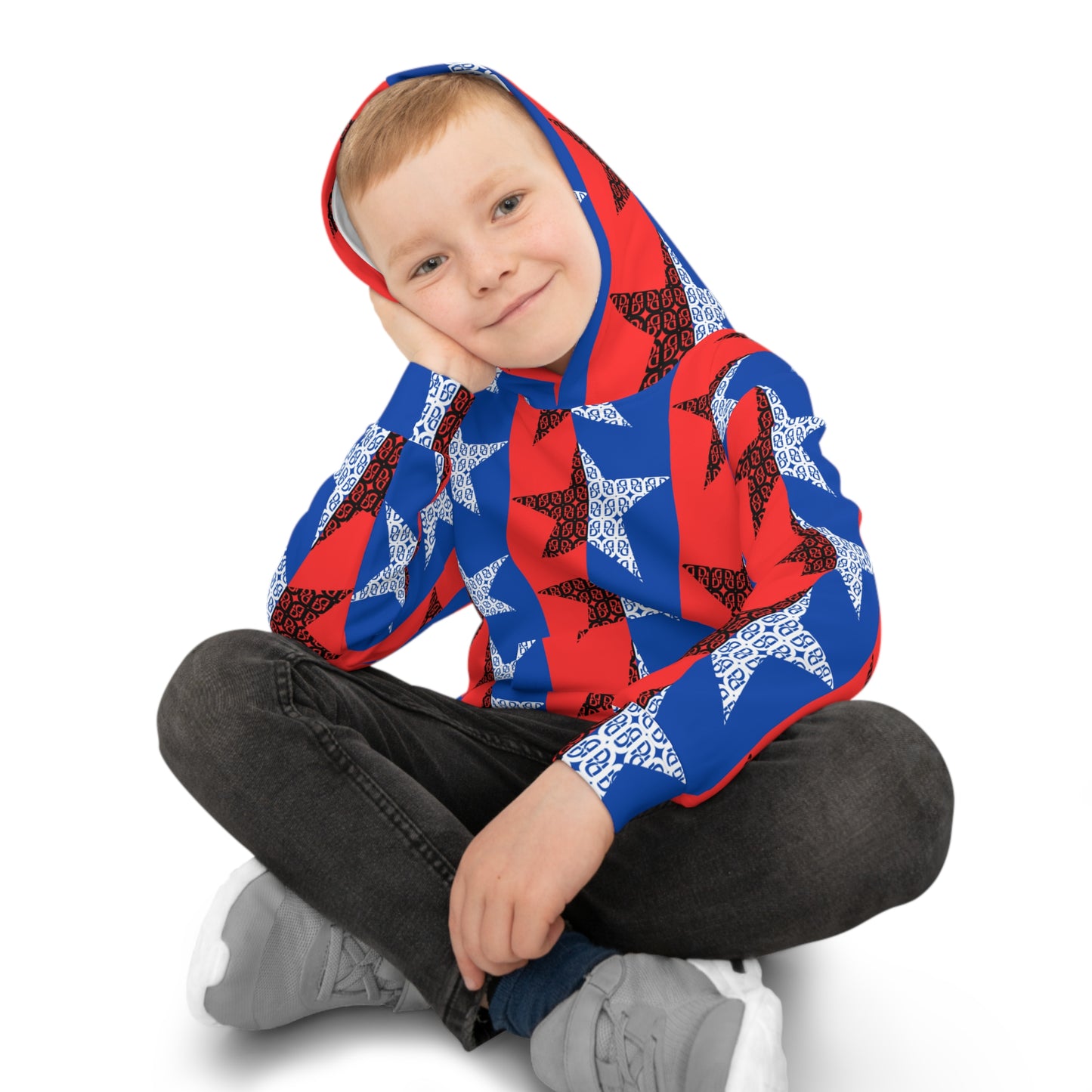 Phallacy Star Designer Youth Hoodie
