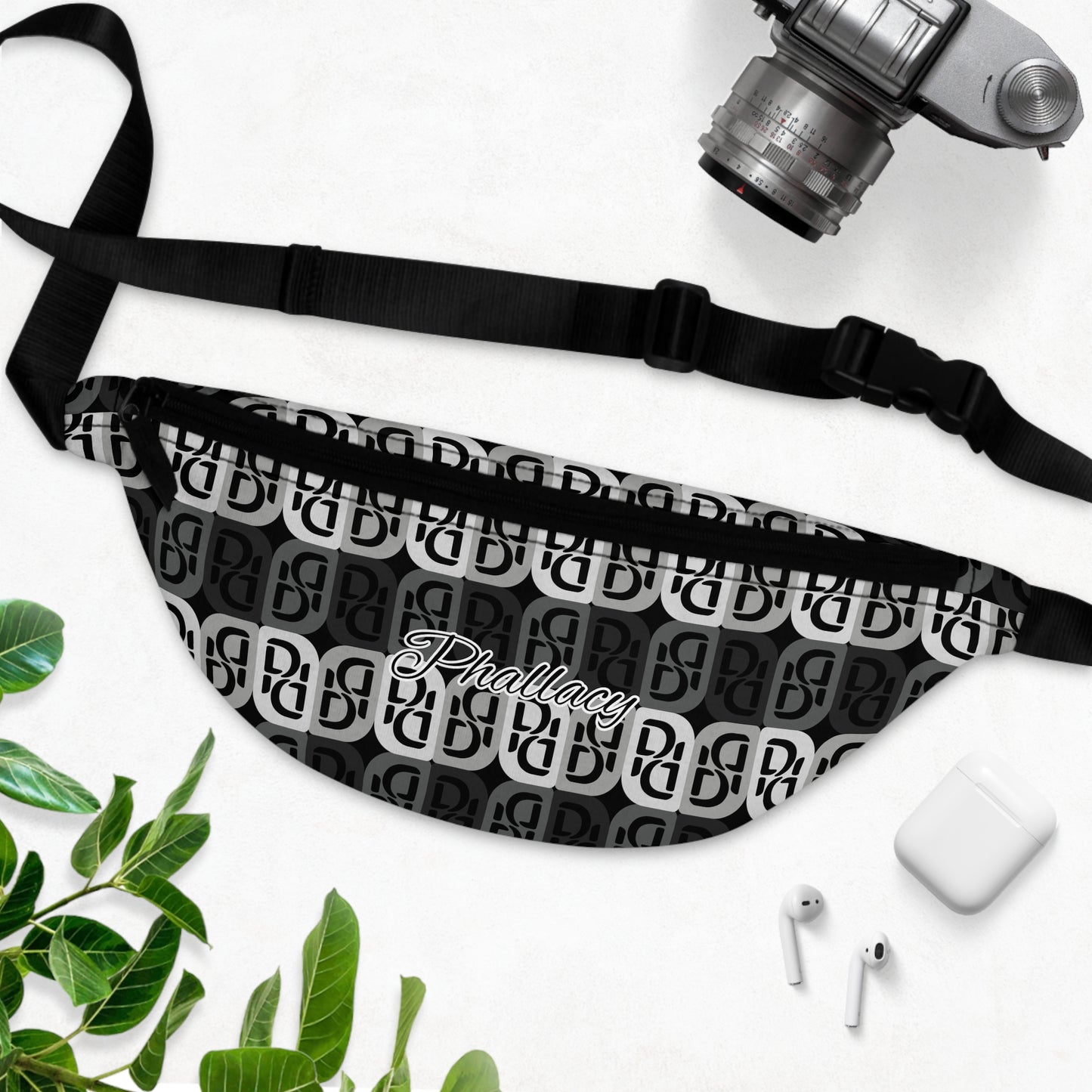 Phallacy Monogram Designer Fanny Pack