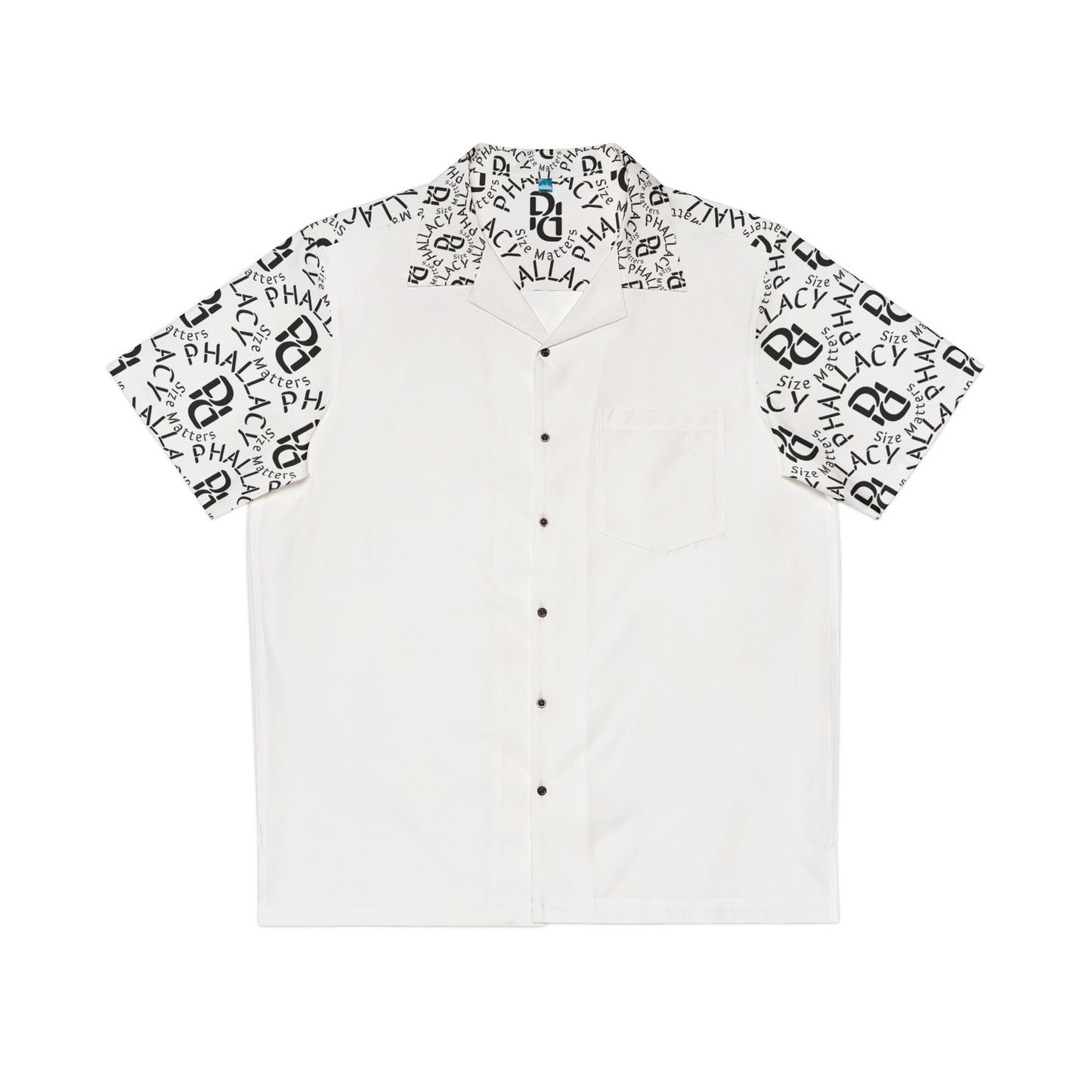 Phallacy Time Designer Men's Button Up Shirt