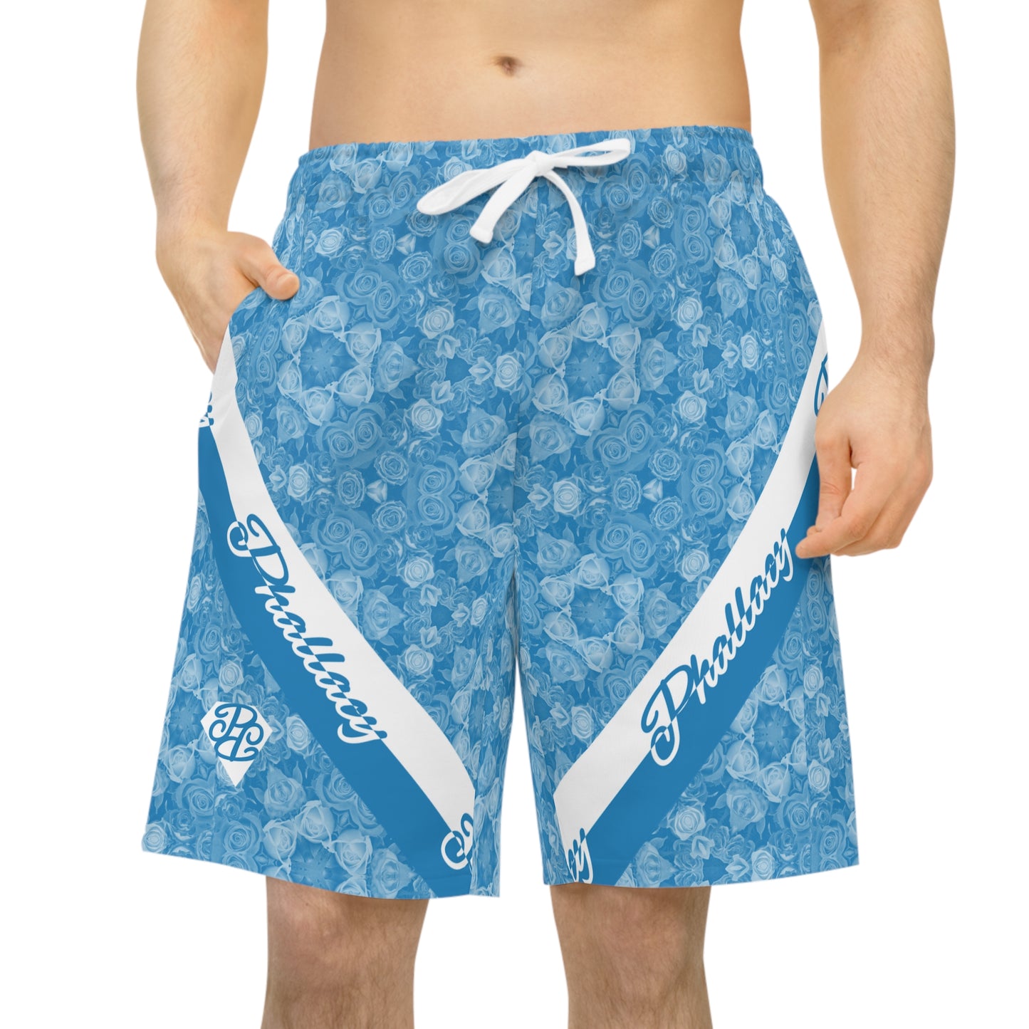 Phallacy XO Men's Designer Athletic Shorts