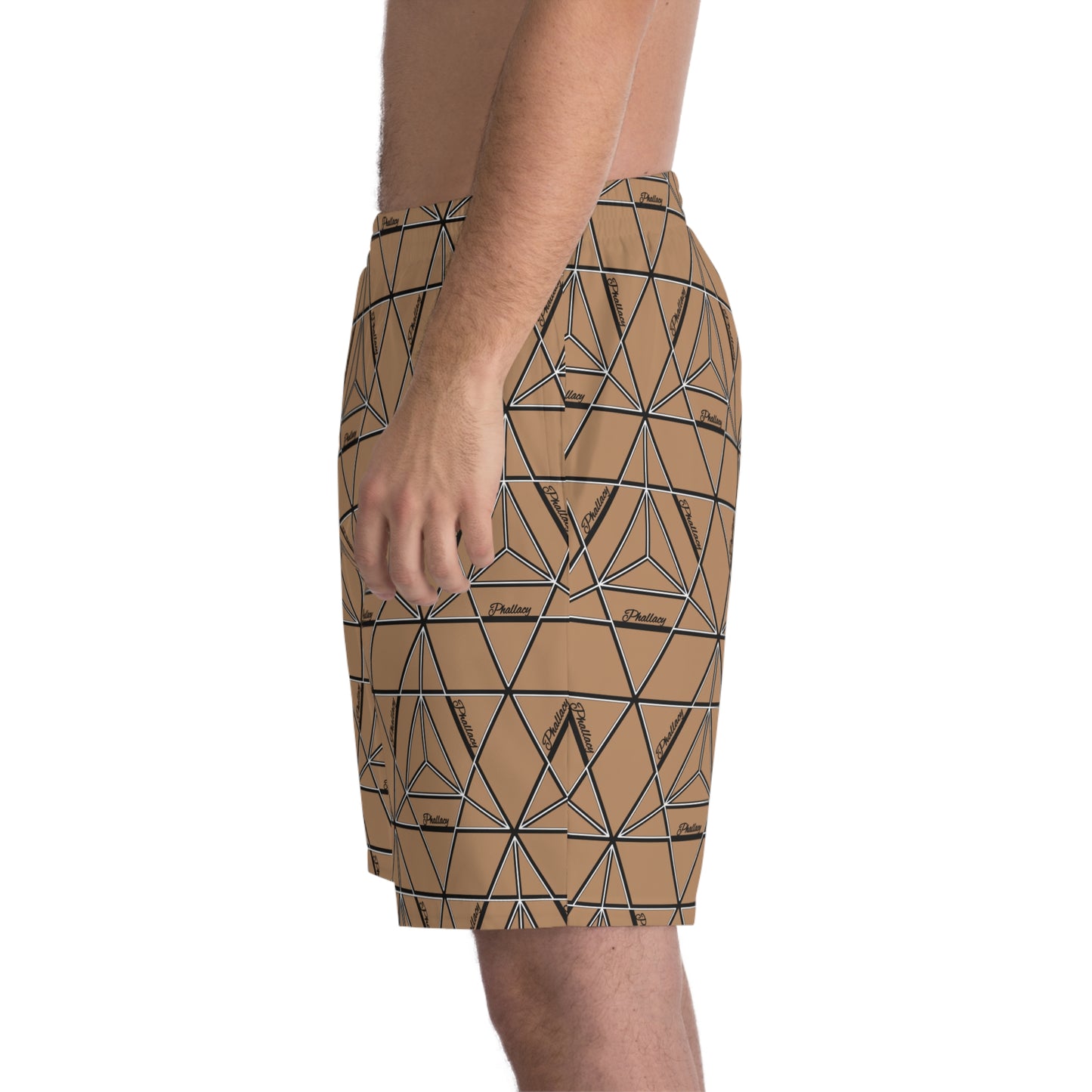 Phallacy DNA Designer Men's Beach Shorts