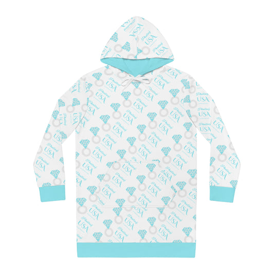 Phallacy Diamond Designer Women's Hoodie Dress