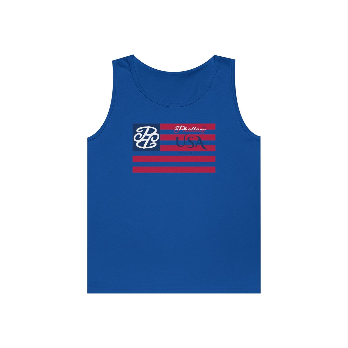 Phallacy Flag Designer Unisex Tank Top