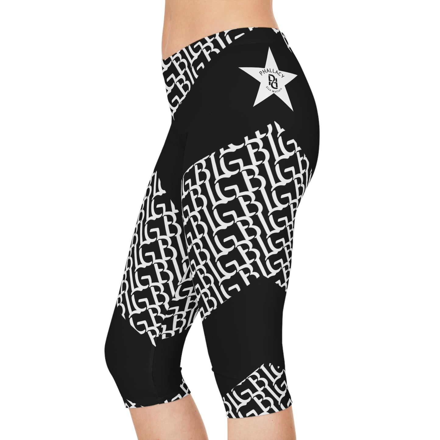 Phallacy BIG Designer Capri Leggings