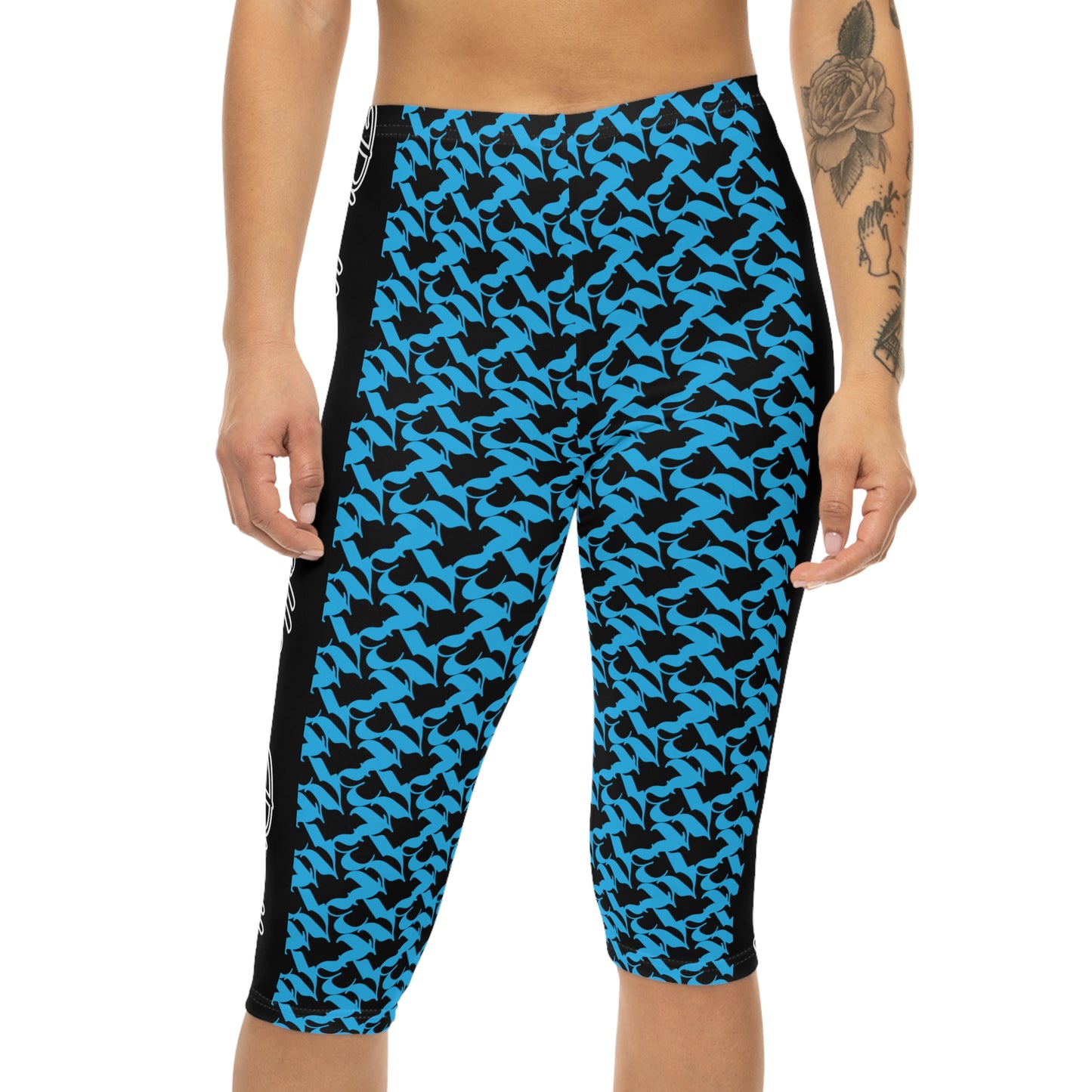 Phallacy WET Designer Capri Leggings (18+)