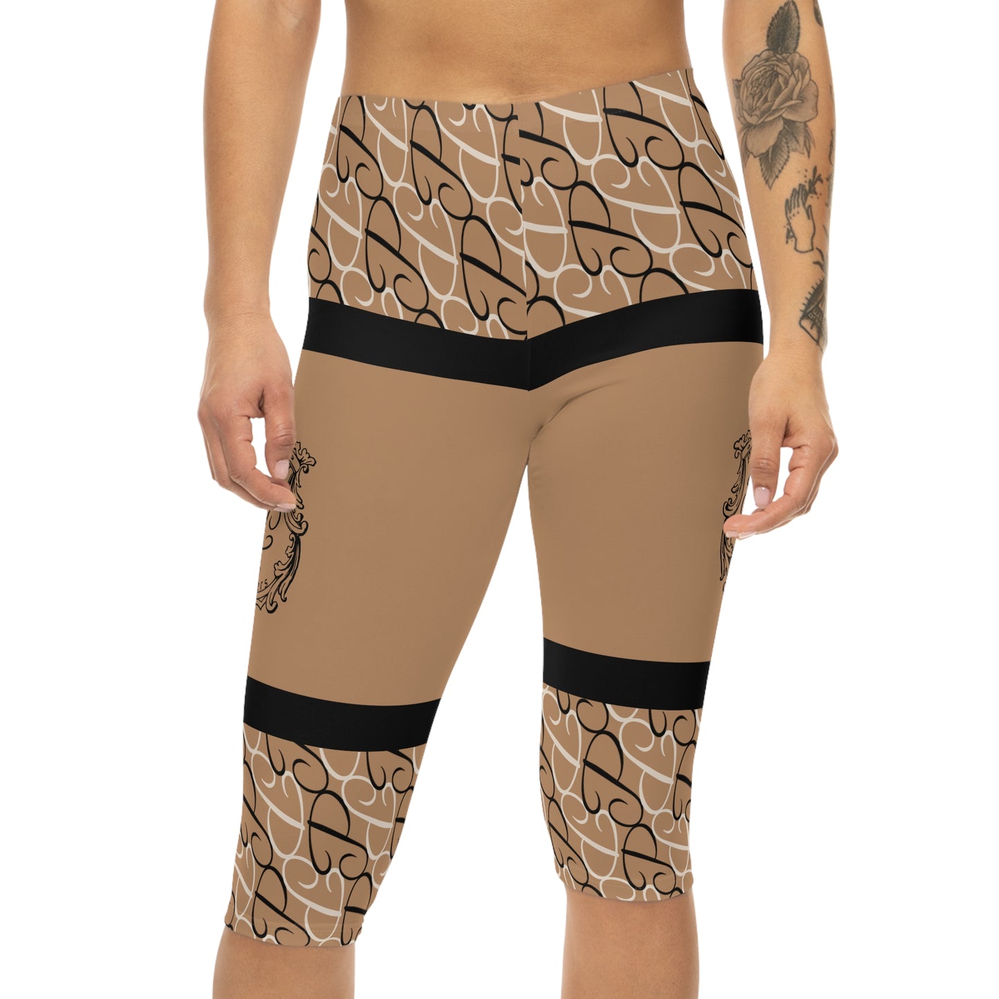 Phallacy Players Designer Capri Leggings