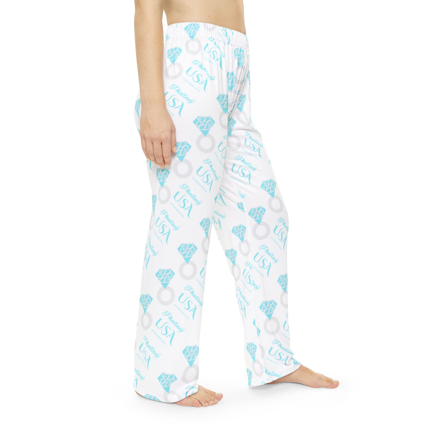 Phallacy Diamond Designer Women's Pajamas