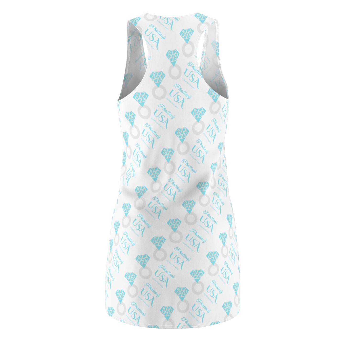 Phallacy Diamond Designer Women's Racerback Dress
