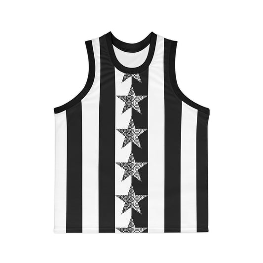Phallacy Star Designer Unisex Basketball Jersey