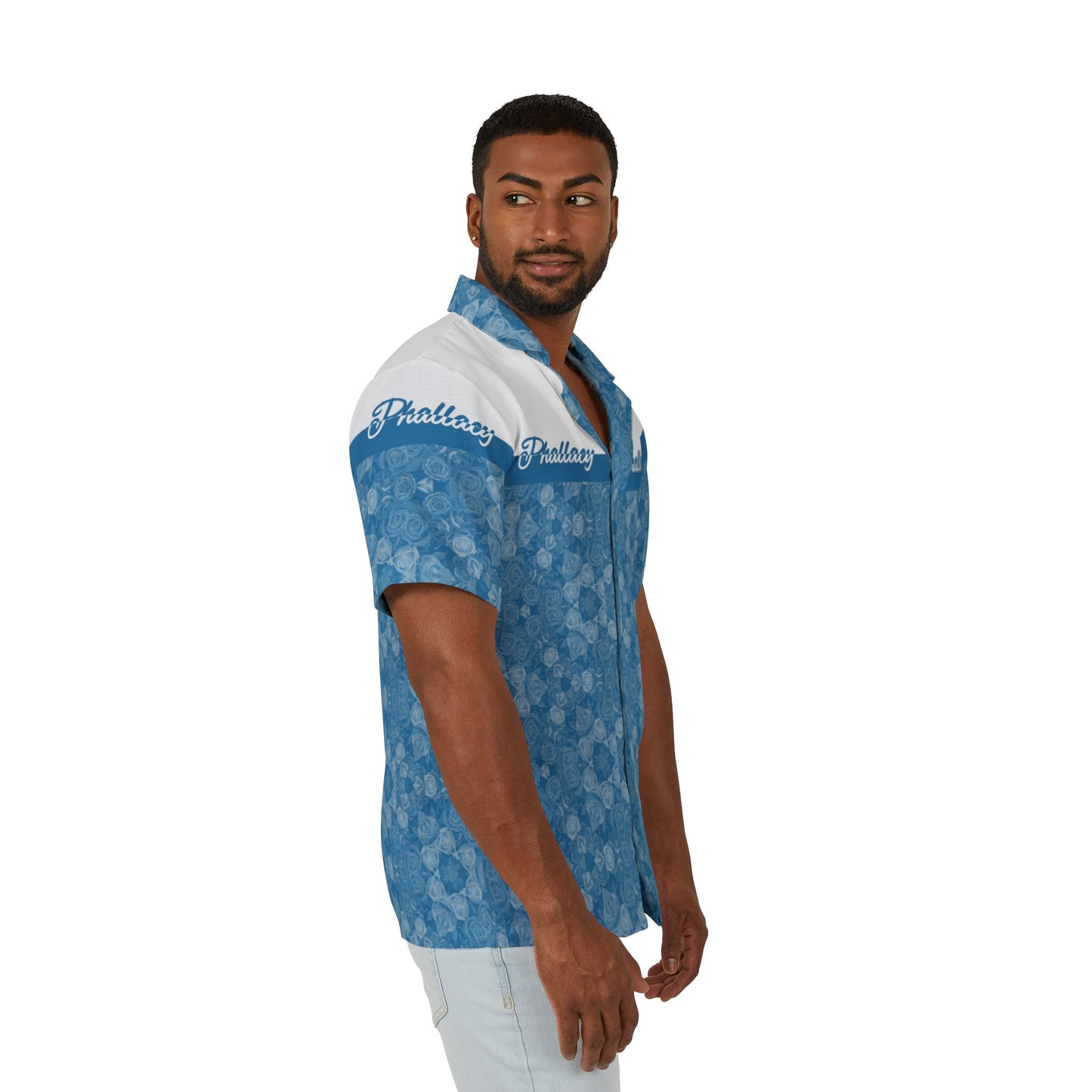 Phallacy XO Men's Designer Button Up Shirt