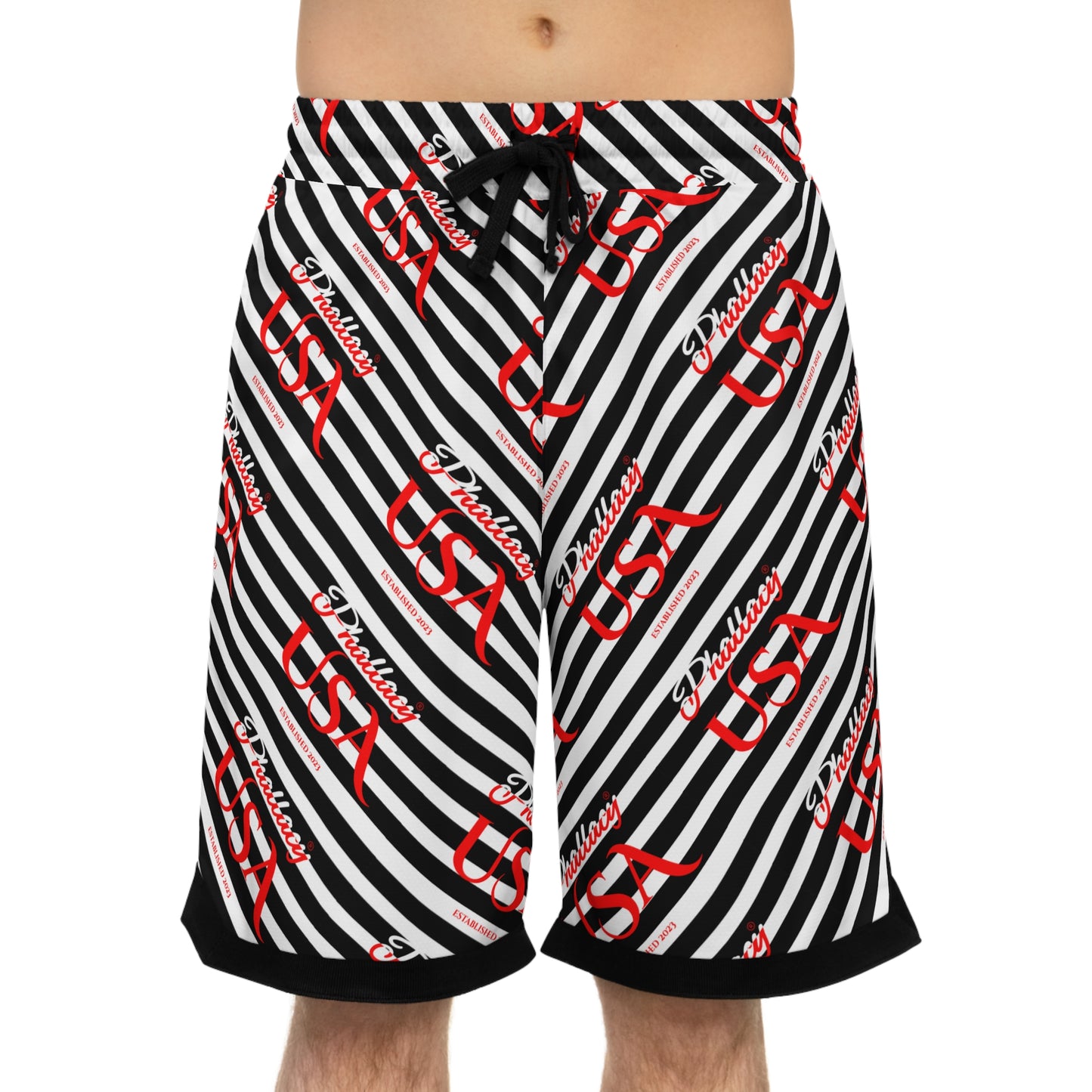 Phallacy Signature Men's Designer Basketball Shorts