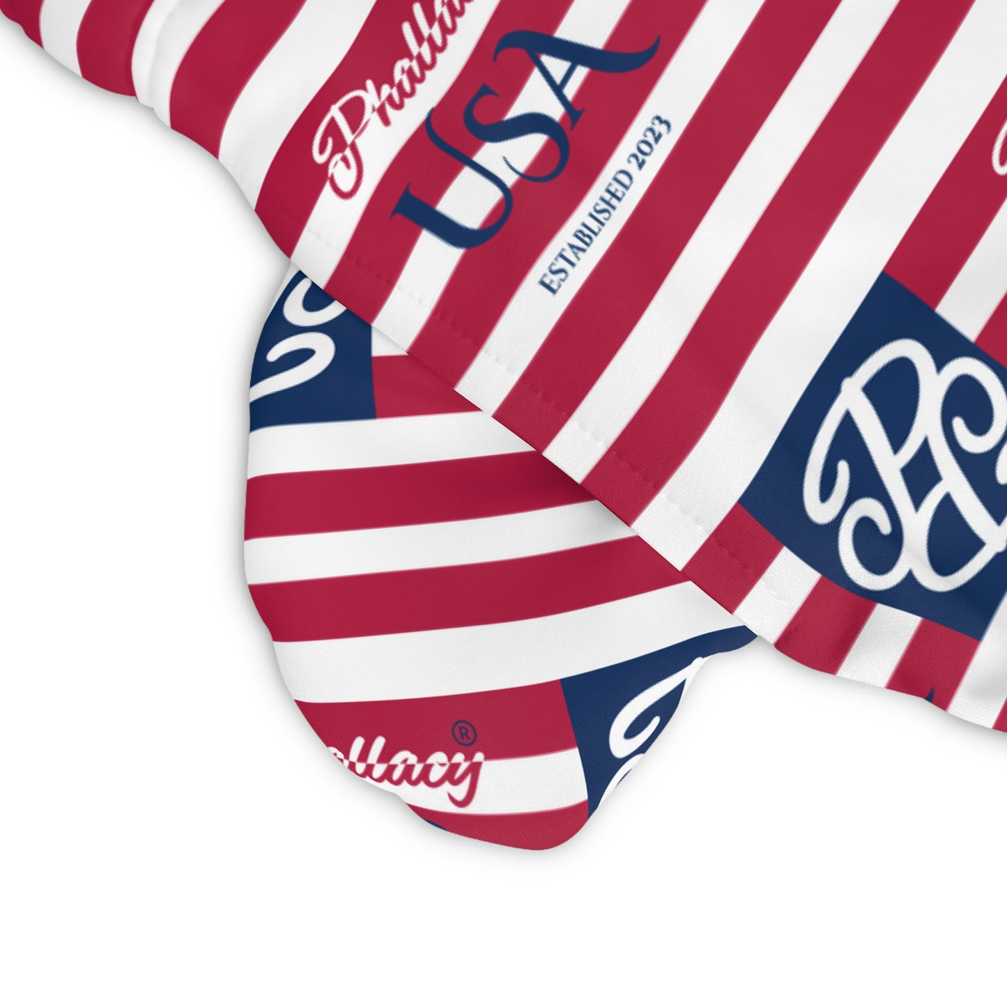 Phallacy Flag Designer Men's Athletic Long Shorts