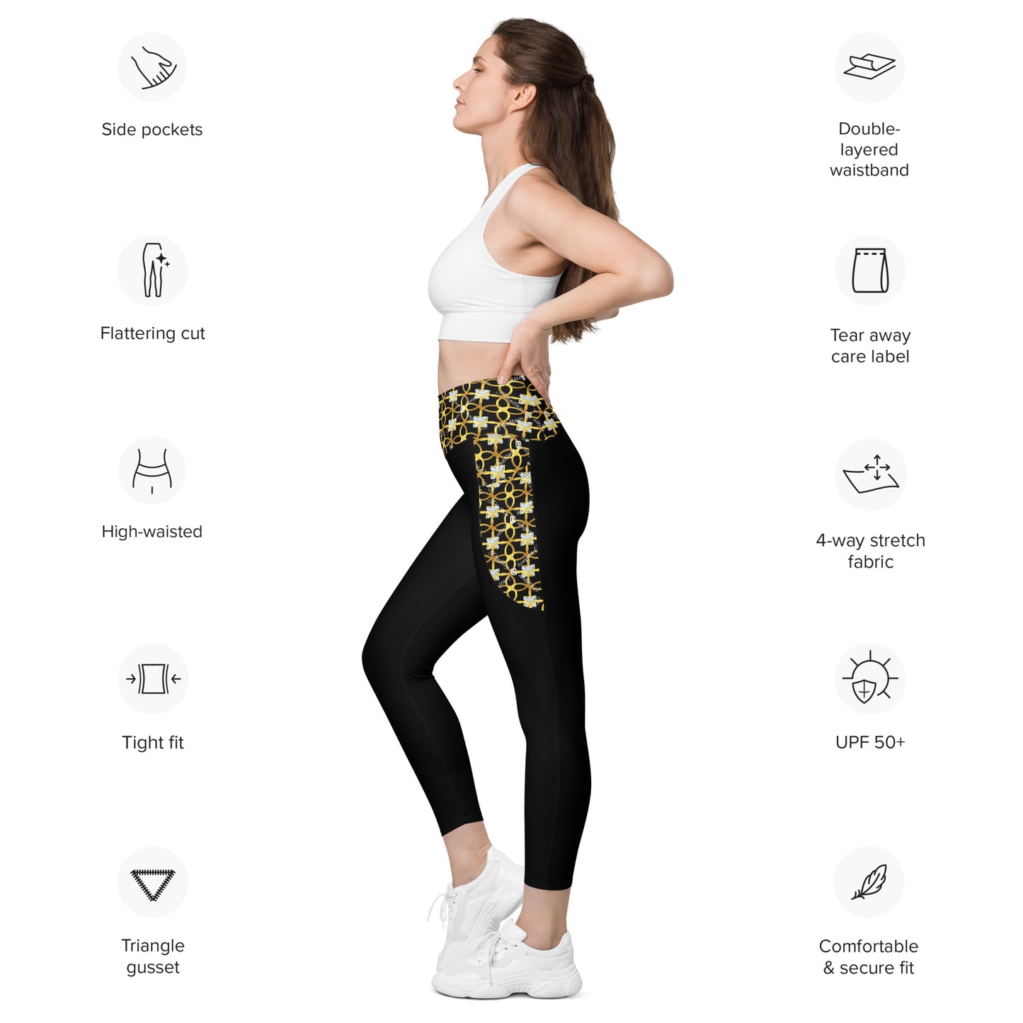 Phallacy XO Designer Leggings w/ Pockets