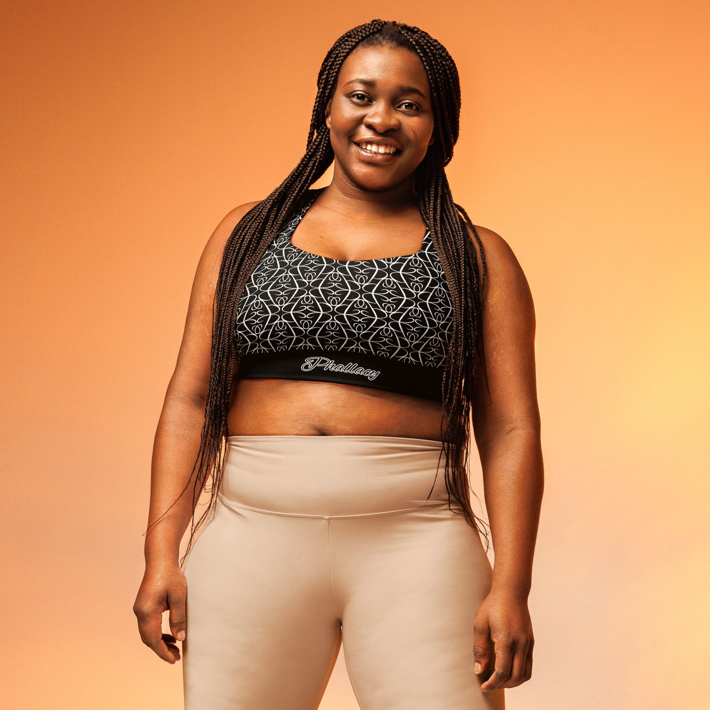 Phallacy Players Designer Longline Sports Bra