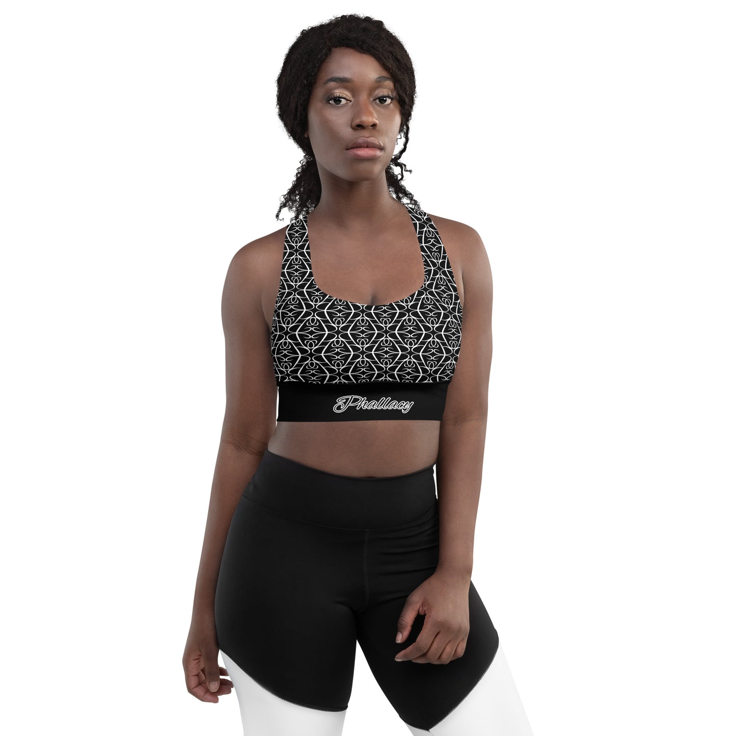 Phallacy Players Designer Longline Sports Bra