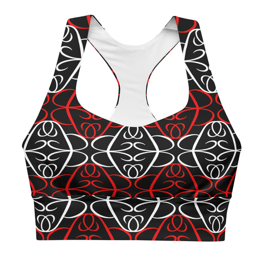 Phallacy Players Designer Longline Sports Bra