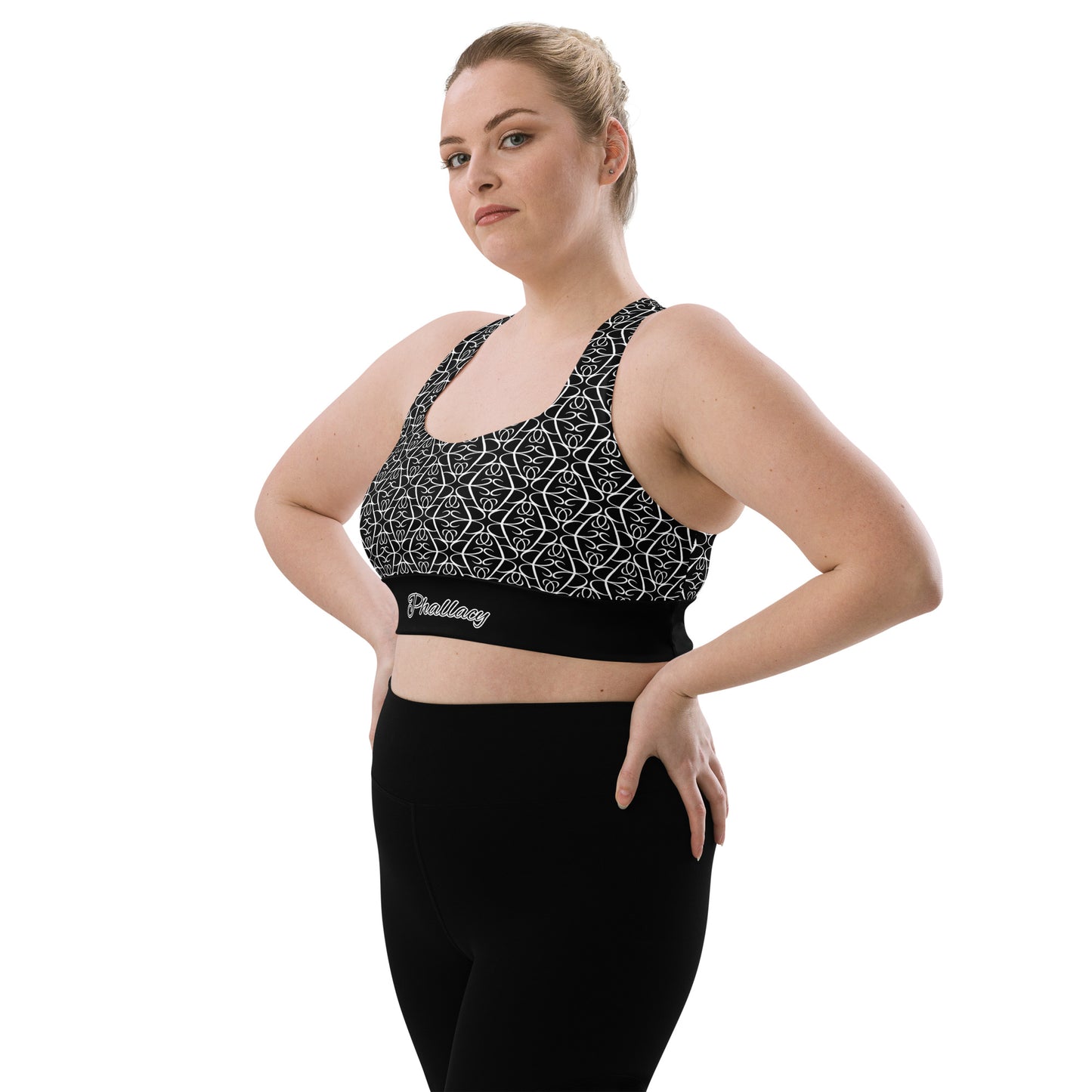 Phallacy Players Designer Longline Sports Bra