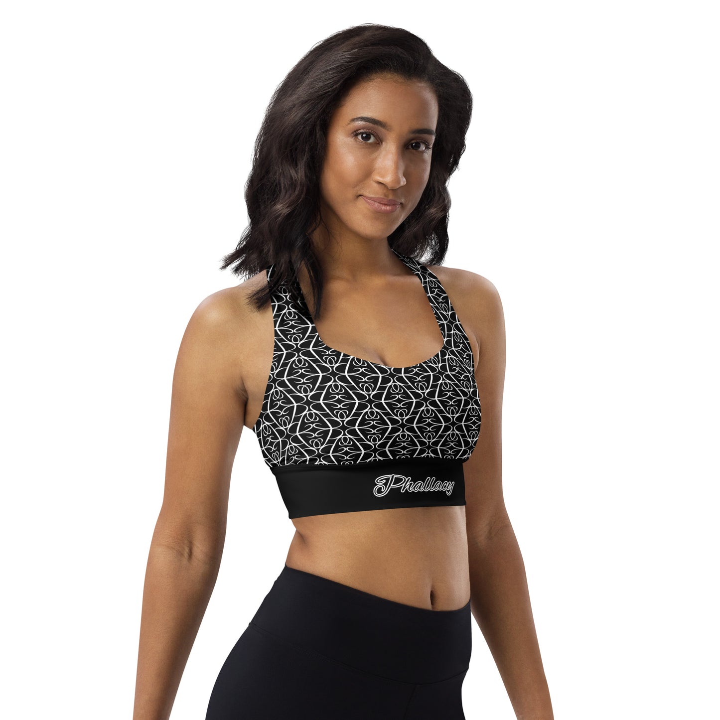 Phallacy Players Designer Longline Sports Bra