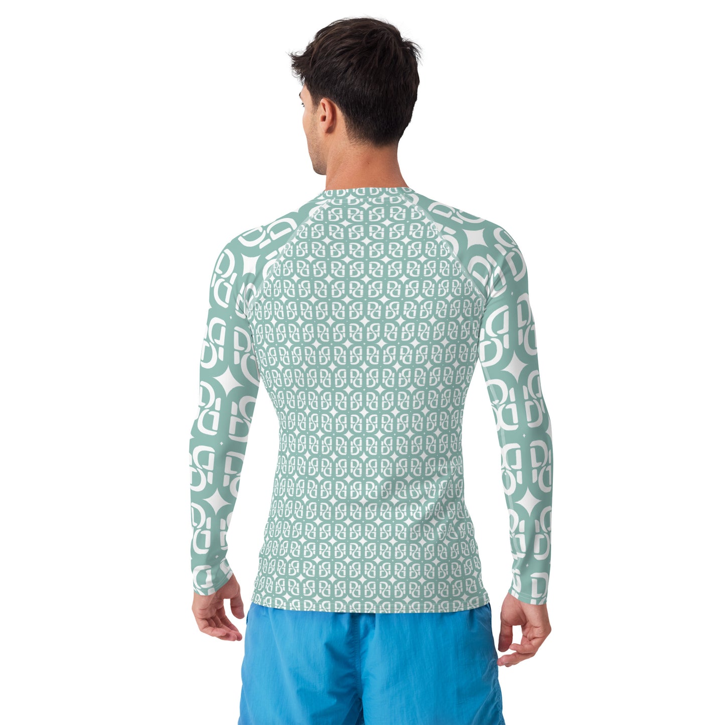 Phallacy Monogram Designer Men's Rash Guard