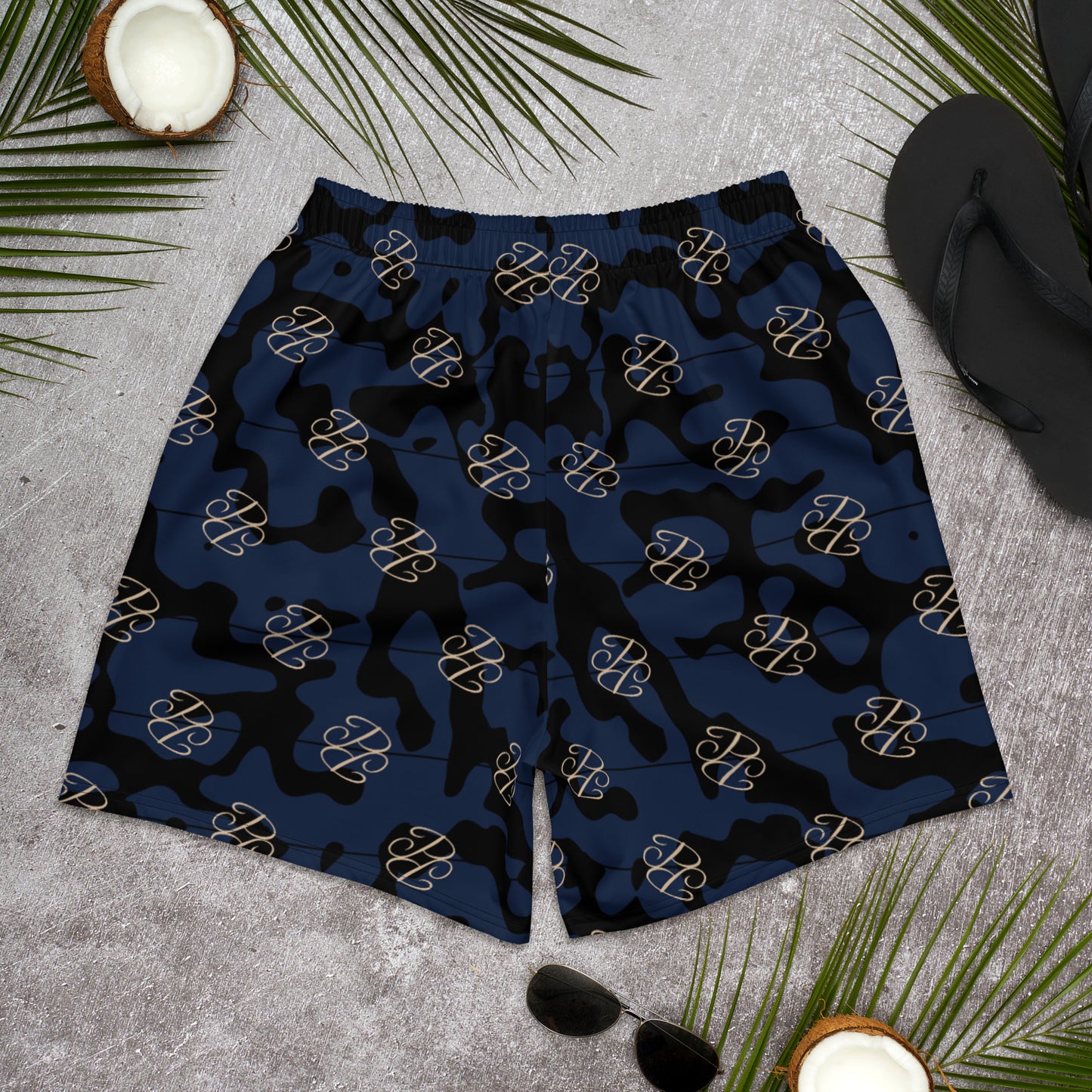 Phallacy Camo Designer Athletic Shorts
