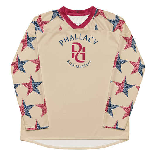 Phallacy Star Designer Unisex Hockey Jersey