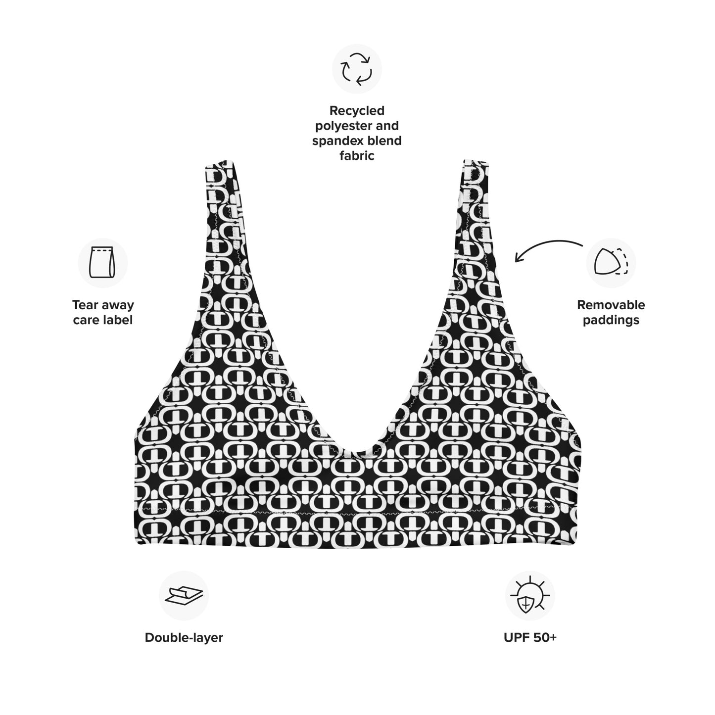 Phallacy Designer Padded Bikini Bra