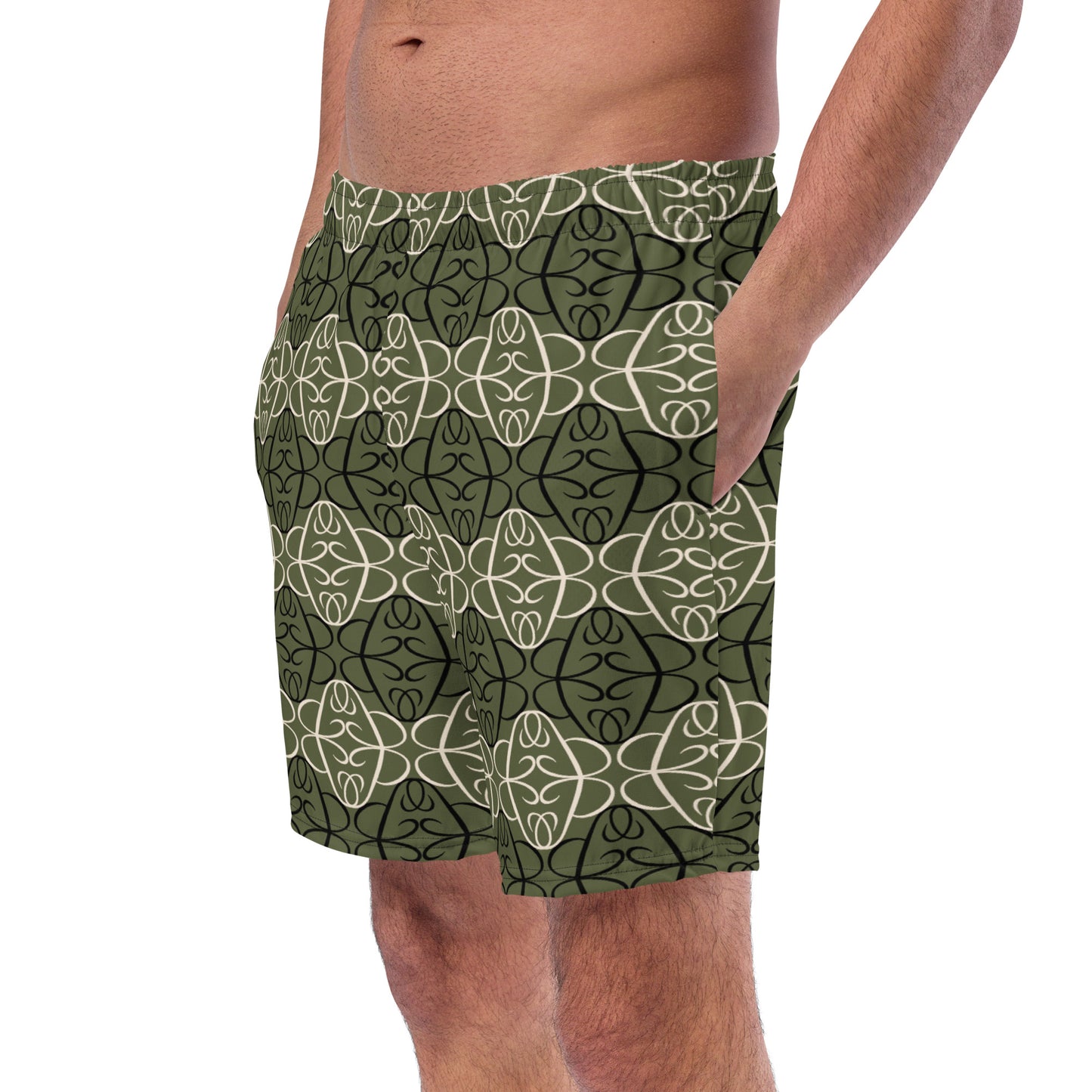 Phallacy Players Designer Swim Trunks
