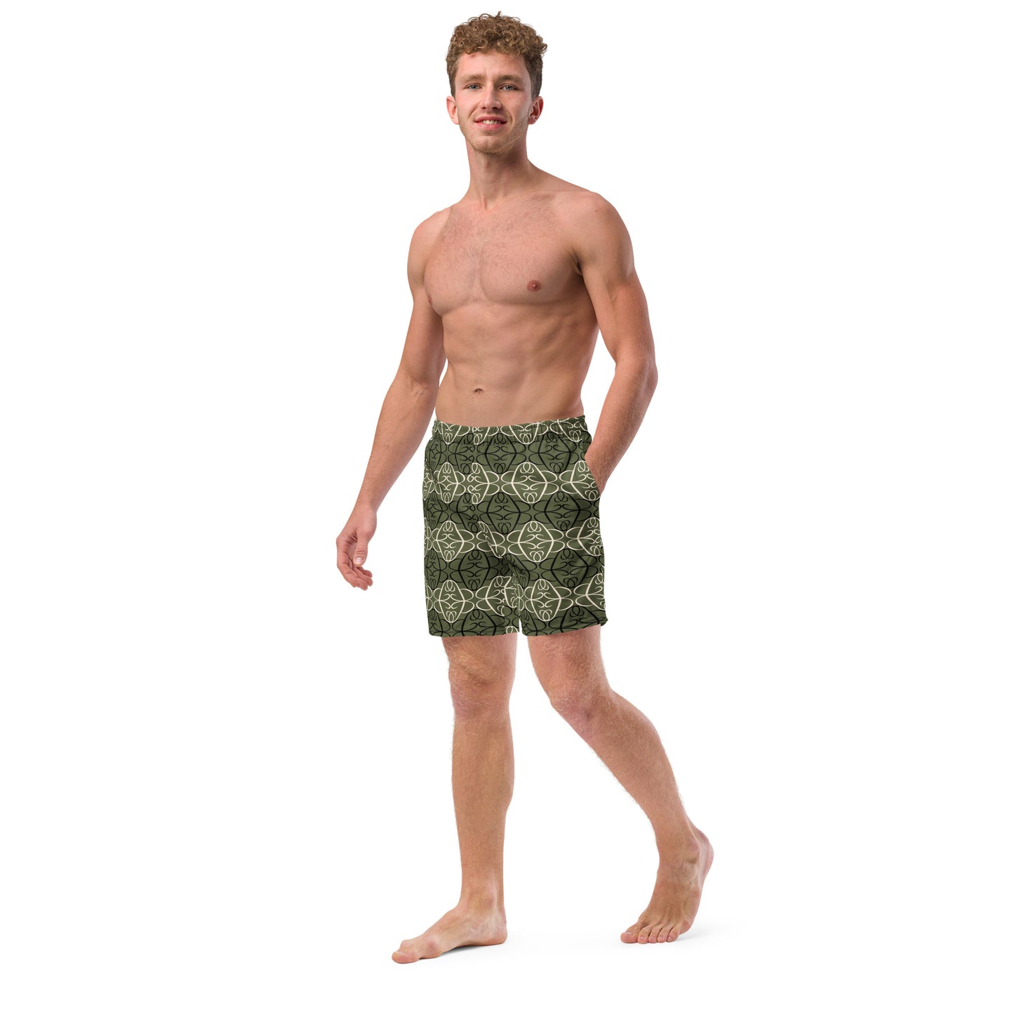 Phallacy Players Designer Swim Trunks