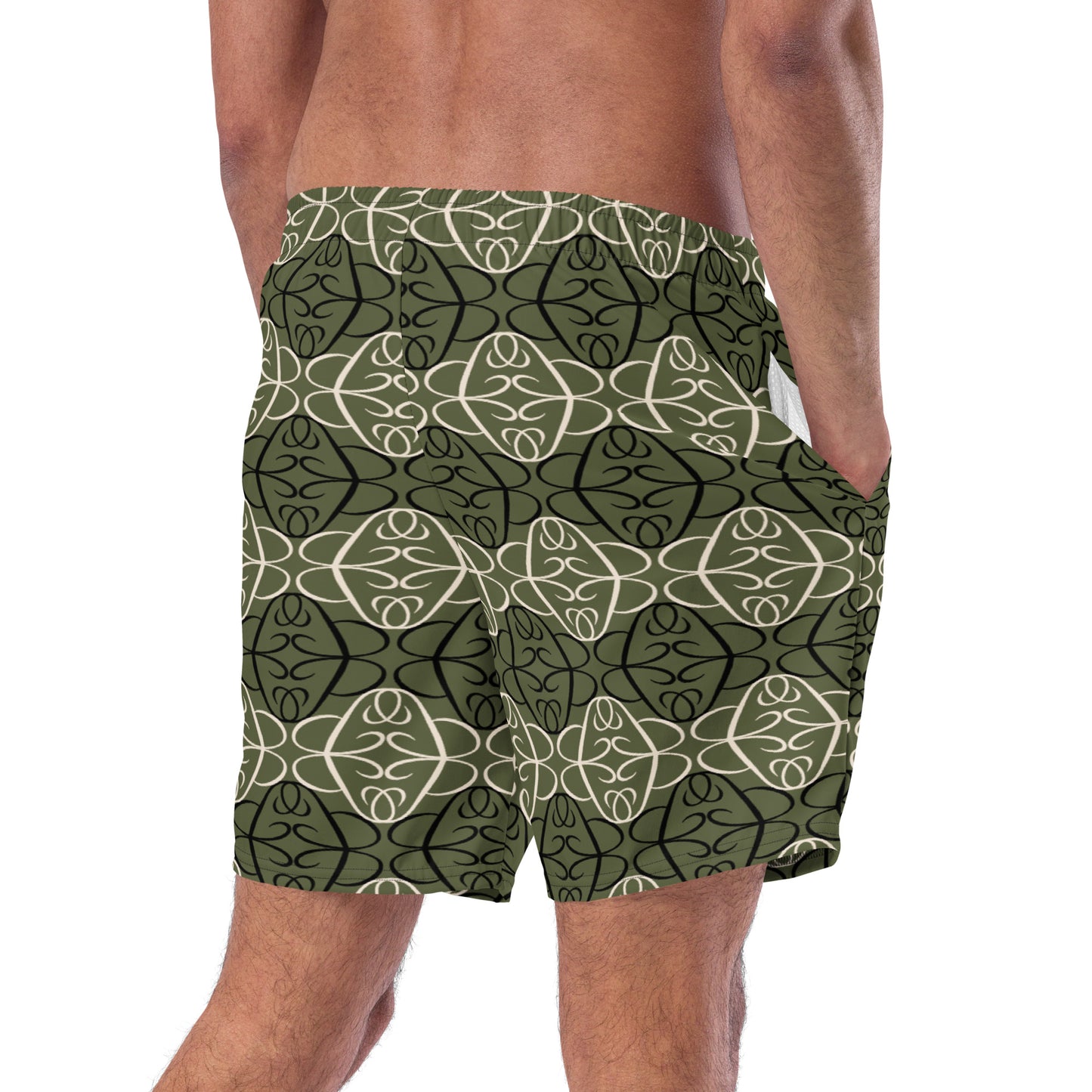 Phallacy Players Designer Swim Trunks