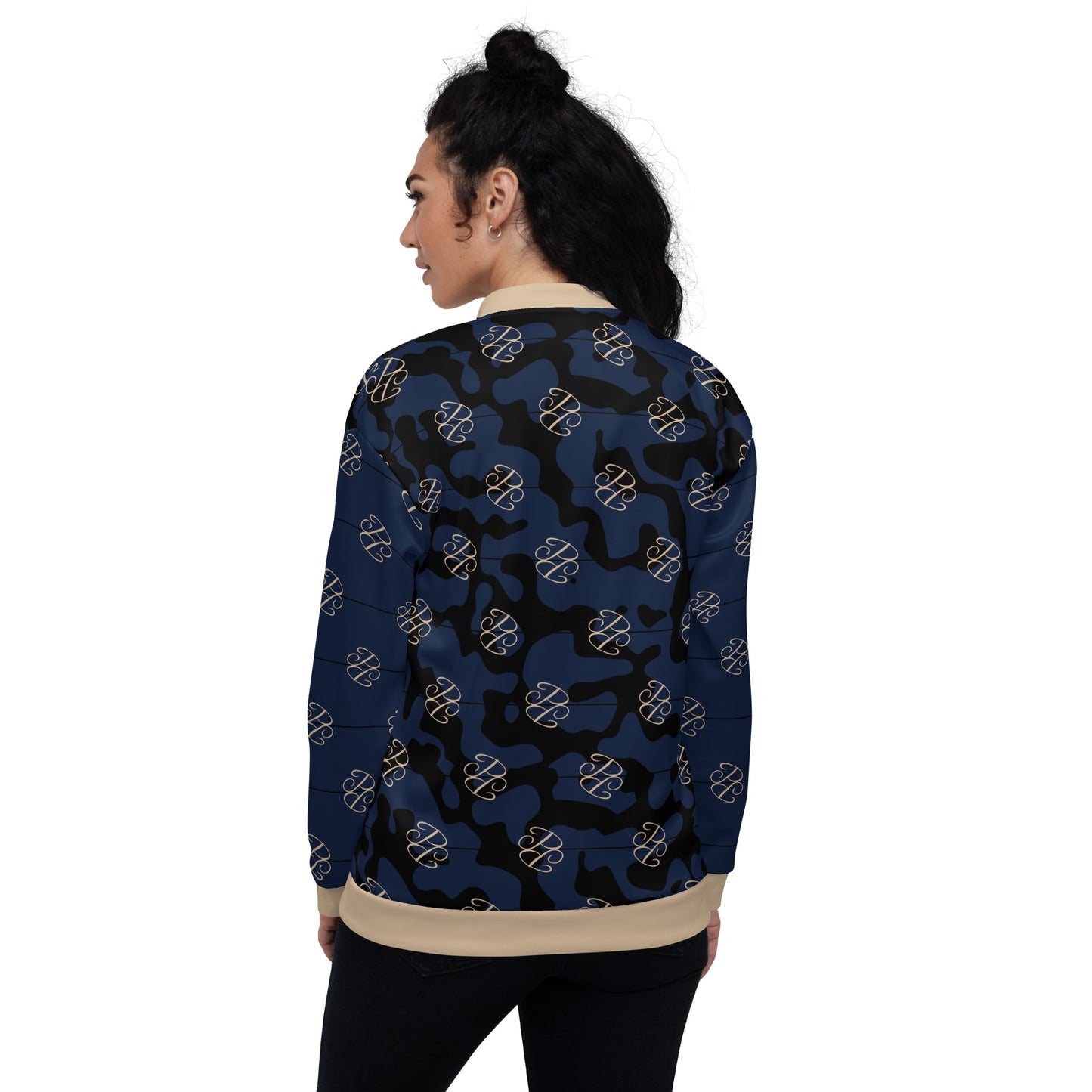 Phallacy Camo Designer Unisex Bomber Jacket