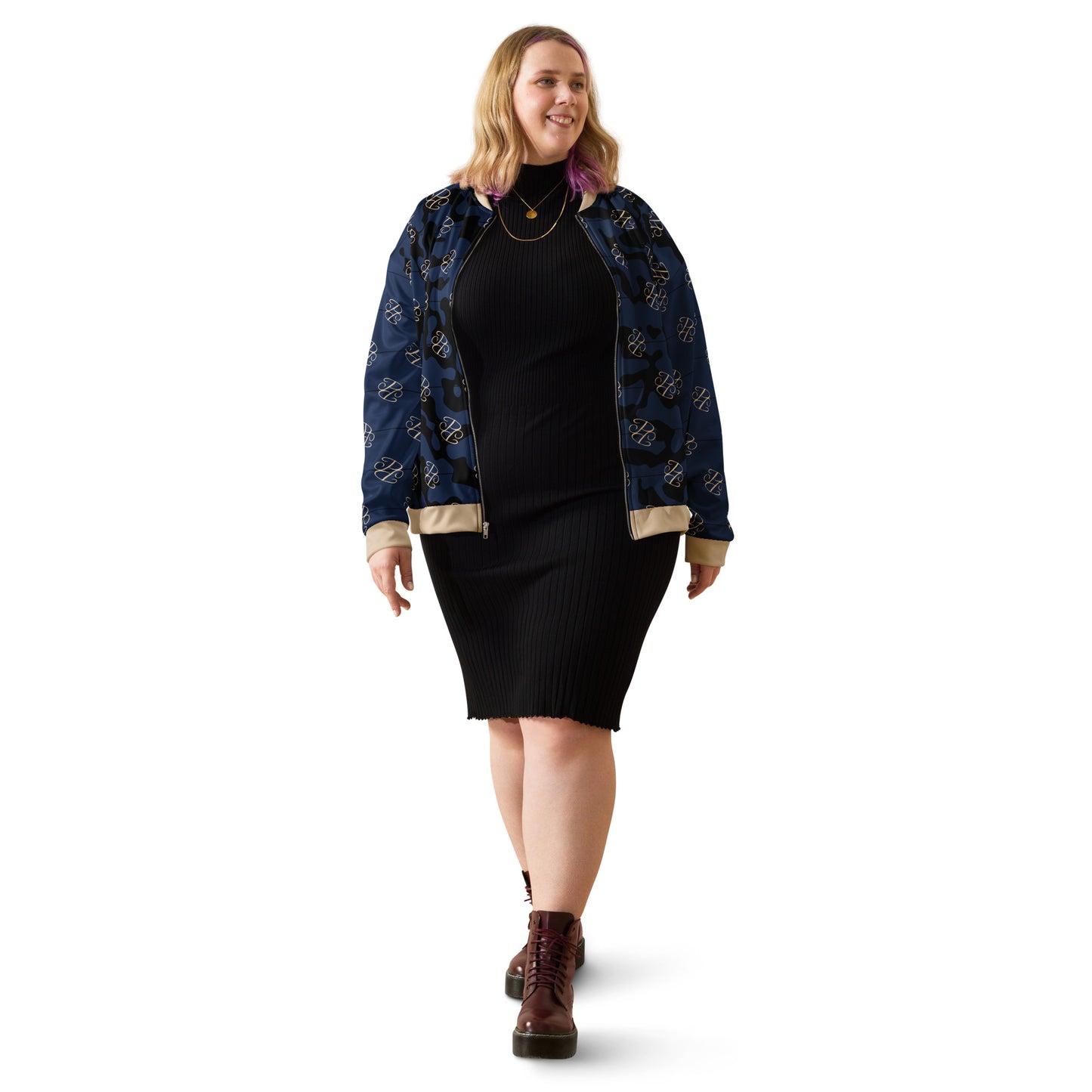 Phallacy Camo Designer Unisex Bomber Jacket