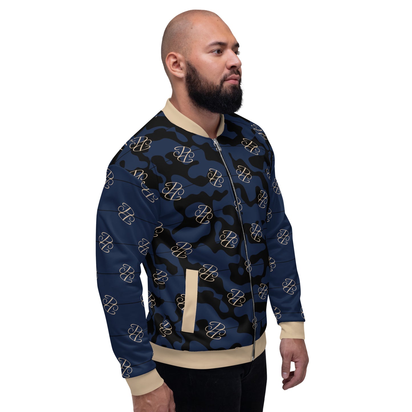 Phallacy Camo Designer Unisex Bomber Jacket
